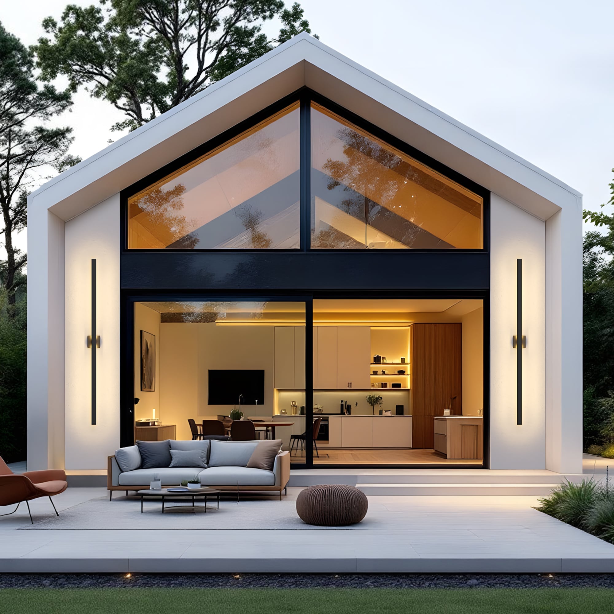 LamQee 06FTL0337EBK Outdoor-Wall-Lighting - View #9