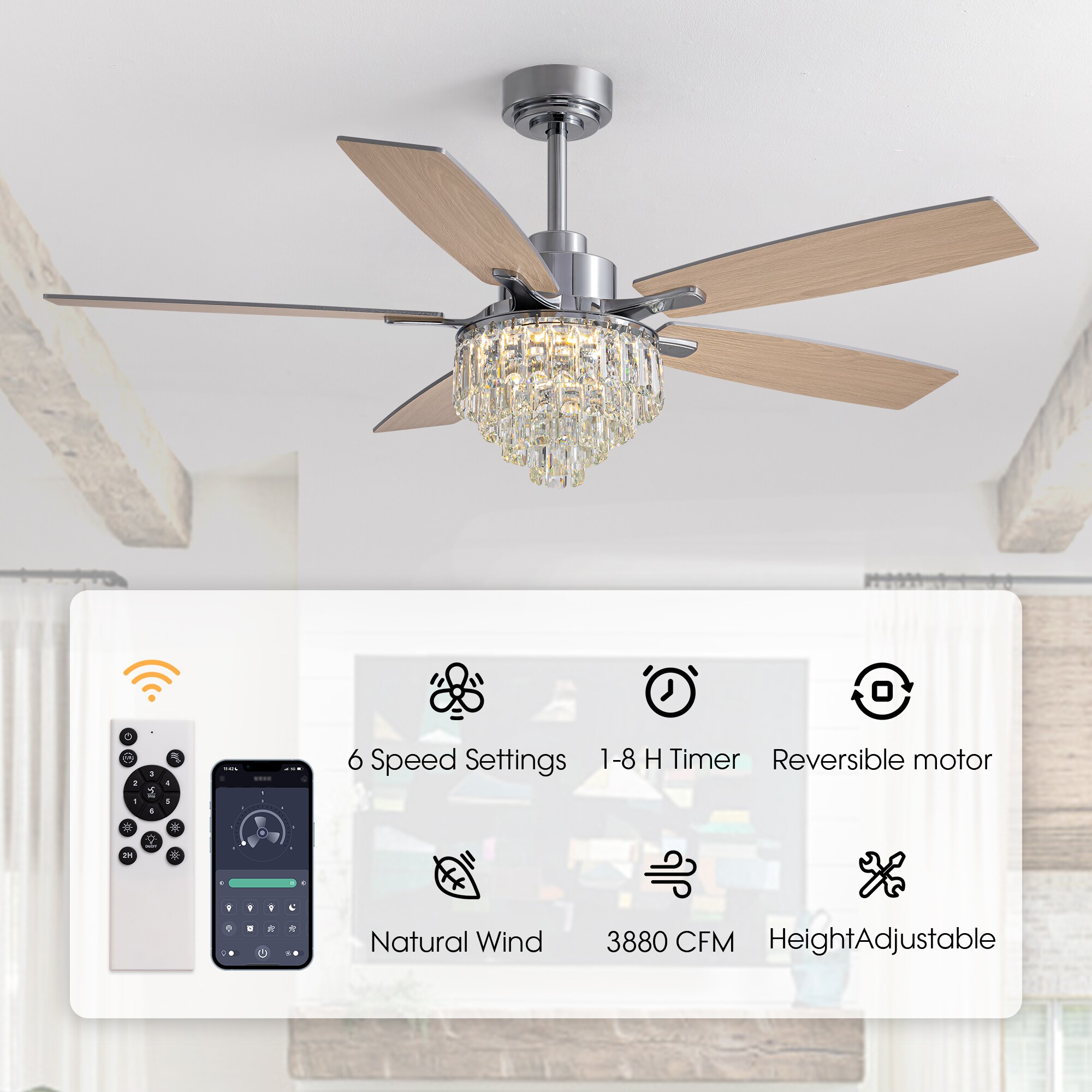 Antoine LSFD-09 Ceiling-Fans - View #3