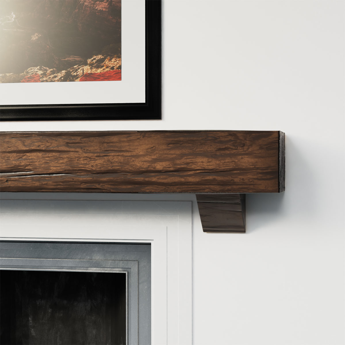 Ekena Millwork MANURW08X12X36ASZD Mantel-Shelves - View #12