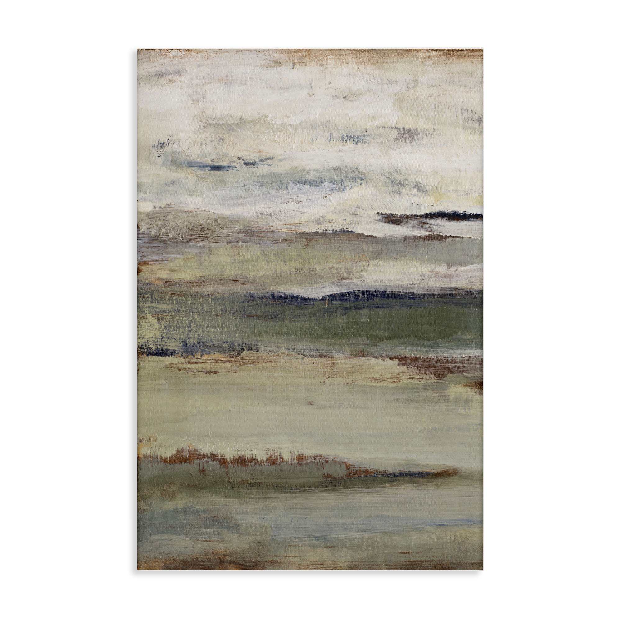 Stupell Industries BT-272-CN-16X24 Abstract Earth's Layers Canvas Wall Art By Lanie Loreth 16 x 24