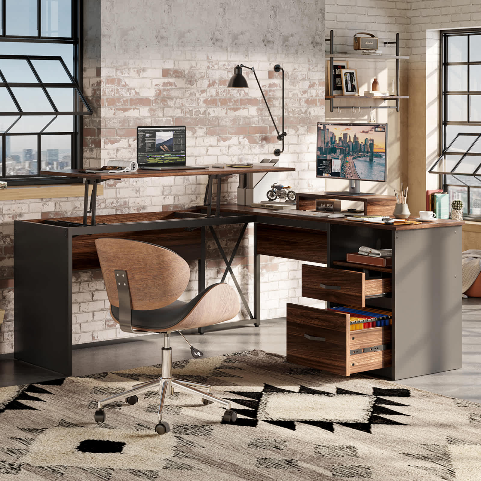 Bestier LOW-H100914E-WALT desks - View #7