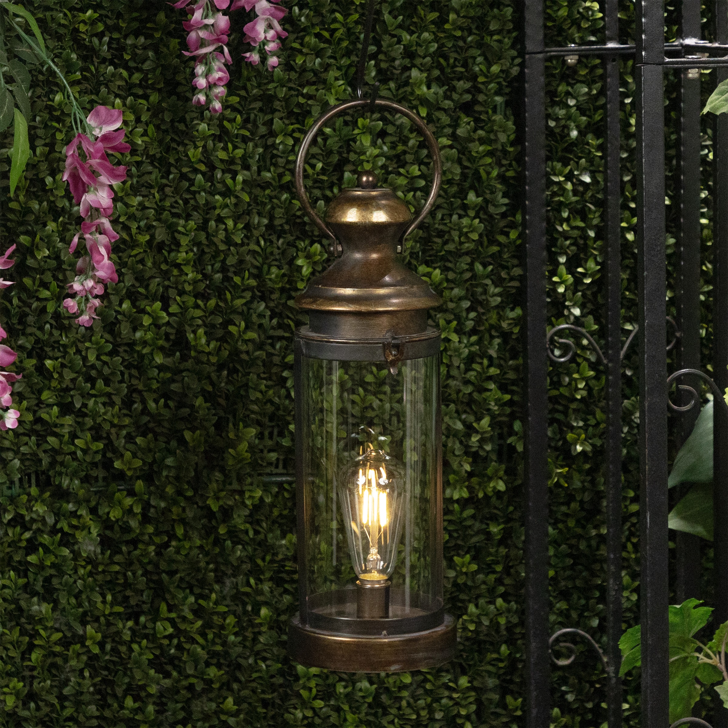 Alpine Corporation ILT102HH-S-GD Outdoor-Decorative-Lanterns - View #10