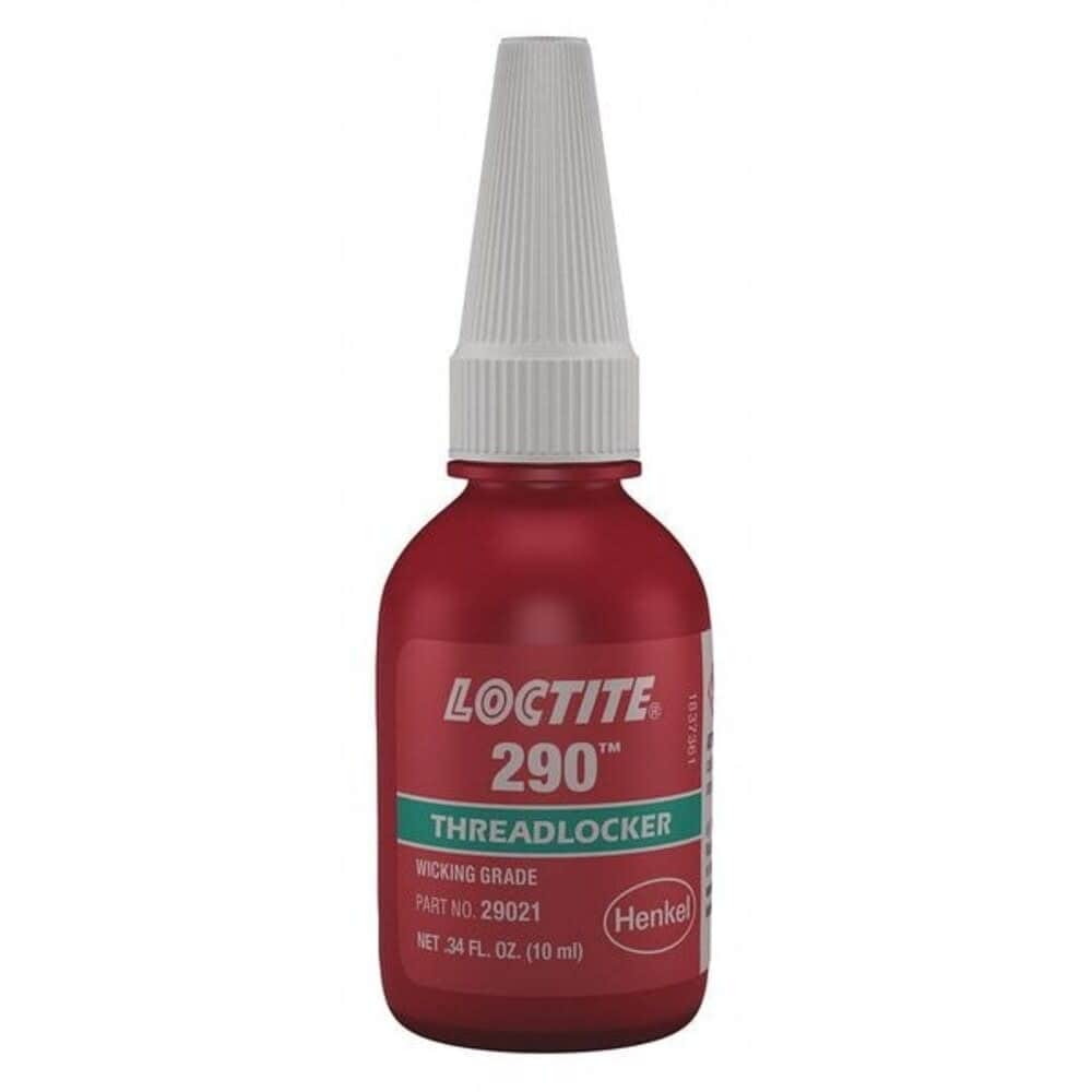 LOCTITE Wicking Threadlocker 290 Green Medium Strength Liquid 10 mL Bottle #233731