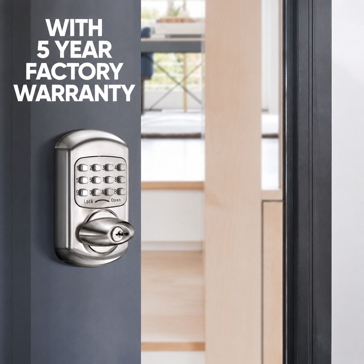 Aoibox LABK82LK Door-Deadbolts - View #6