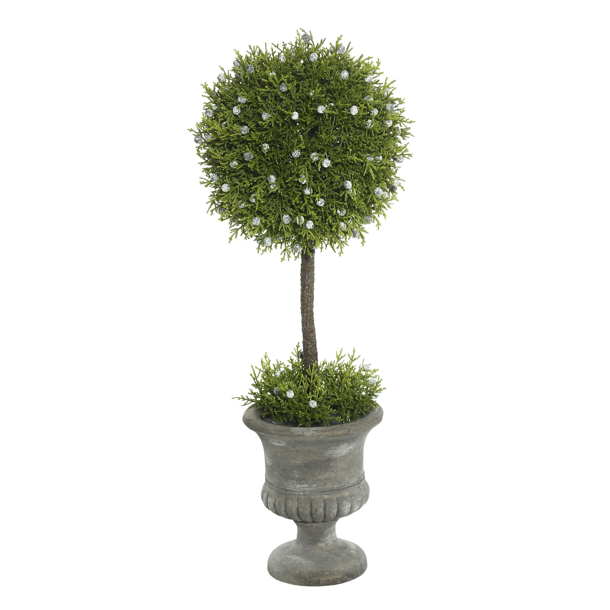 Vickerman FK172502 21-in Green Indoor Cedar Artificial Plant
