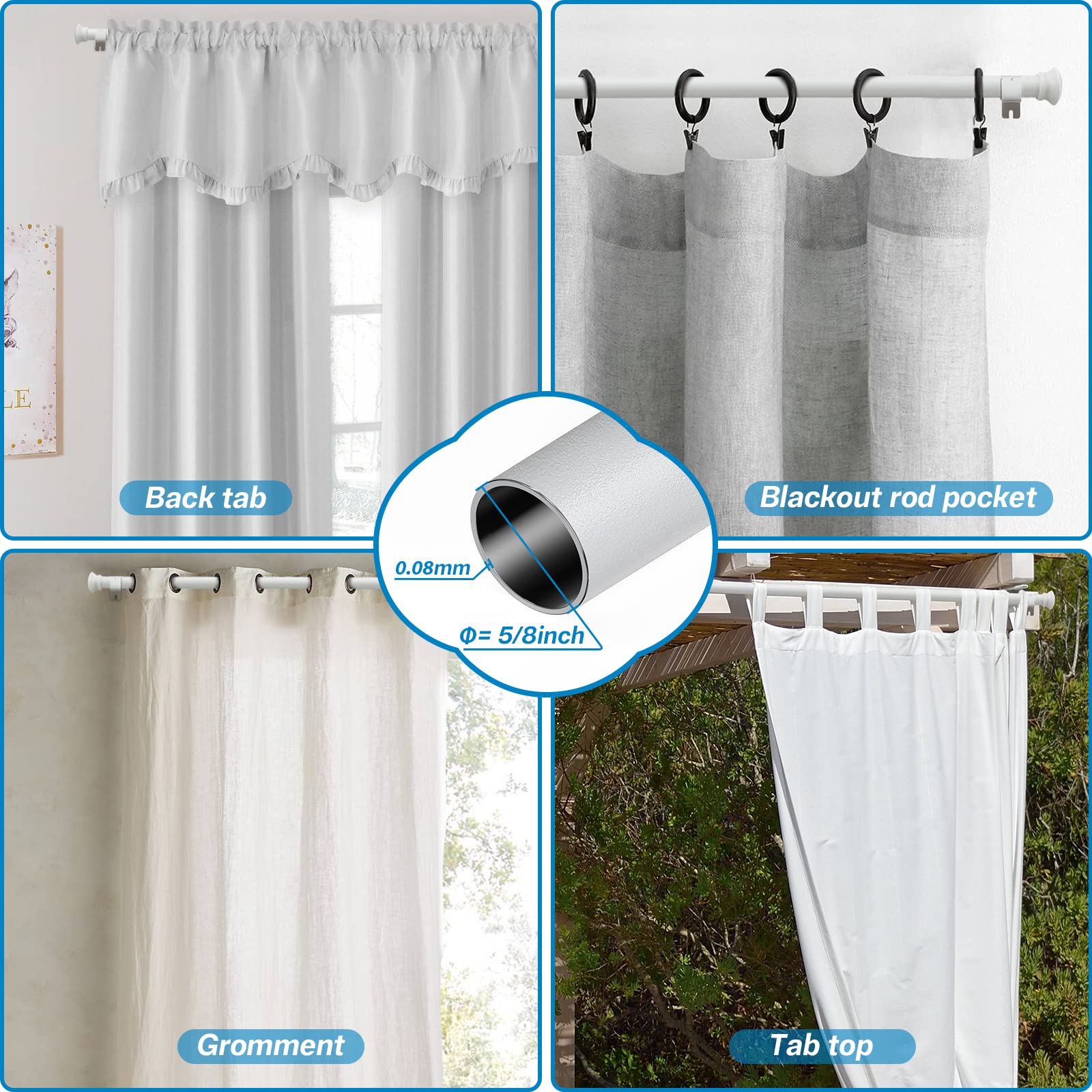 LAIFUCAM LLA0812J016 Curtain-Rods - View #6