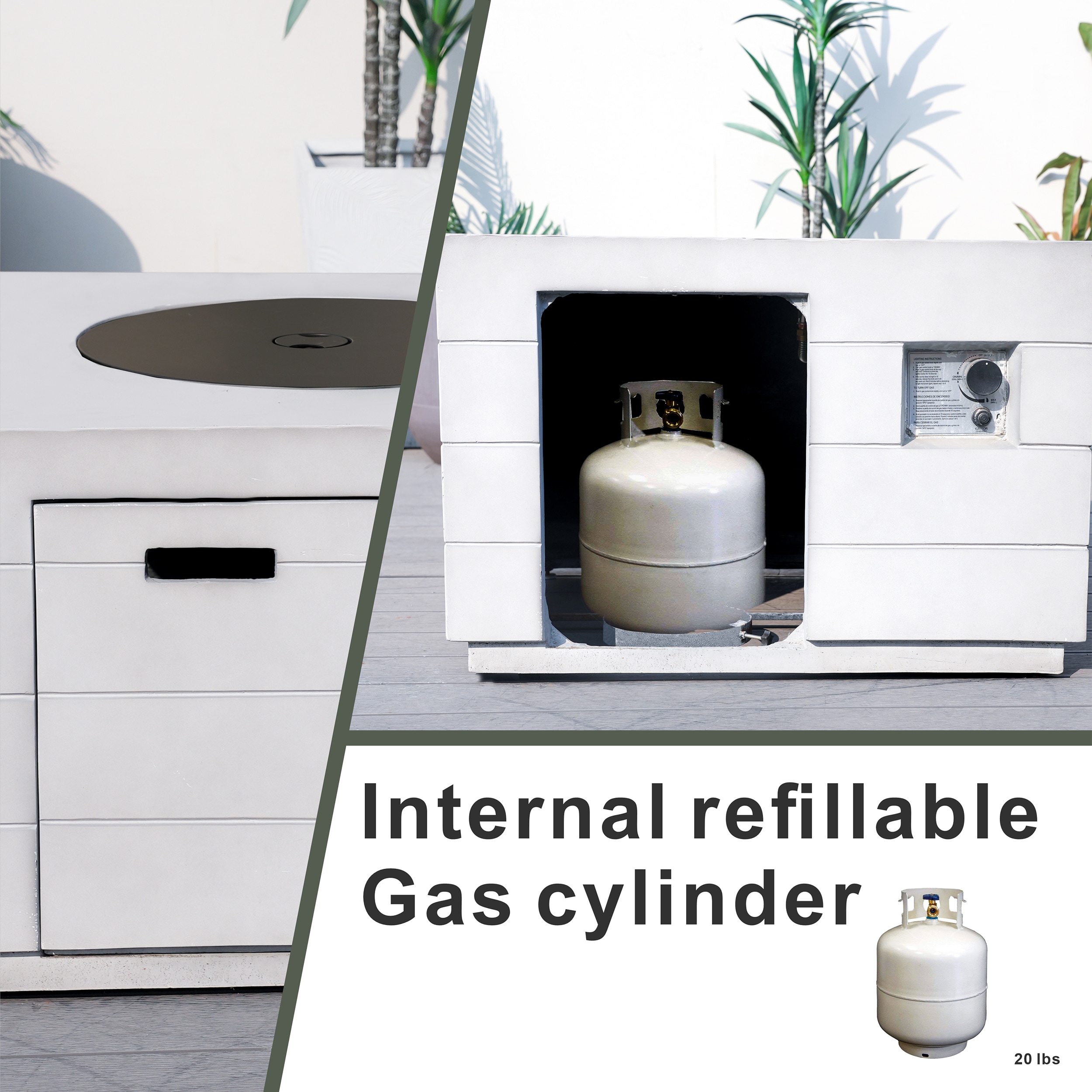 Moda Furnishings MAG-2140-009G Patio-Conversation-Sets - View #6