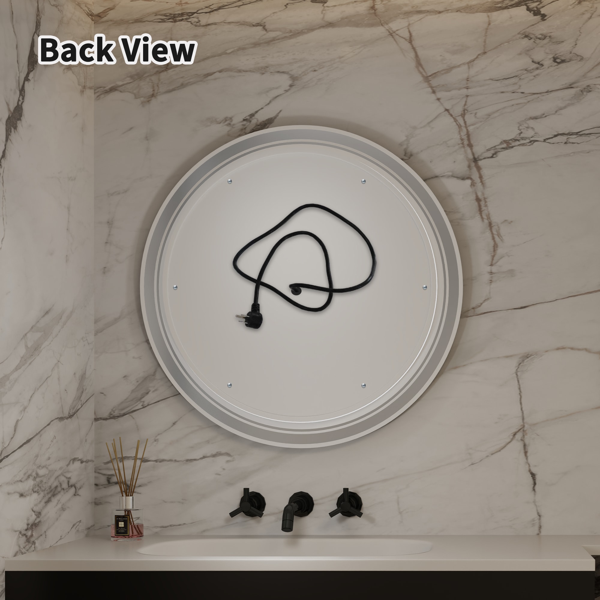ExBrite DHBM2432BX Framed-Bath-Mirrors - View #14