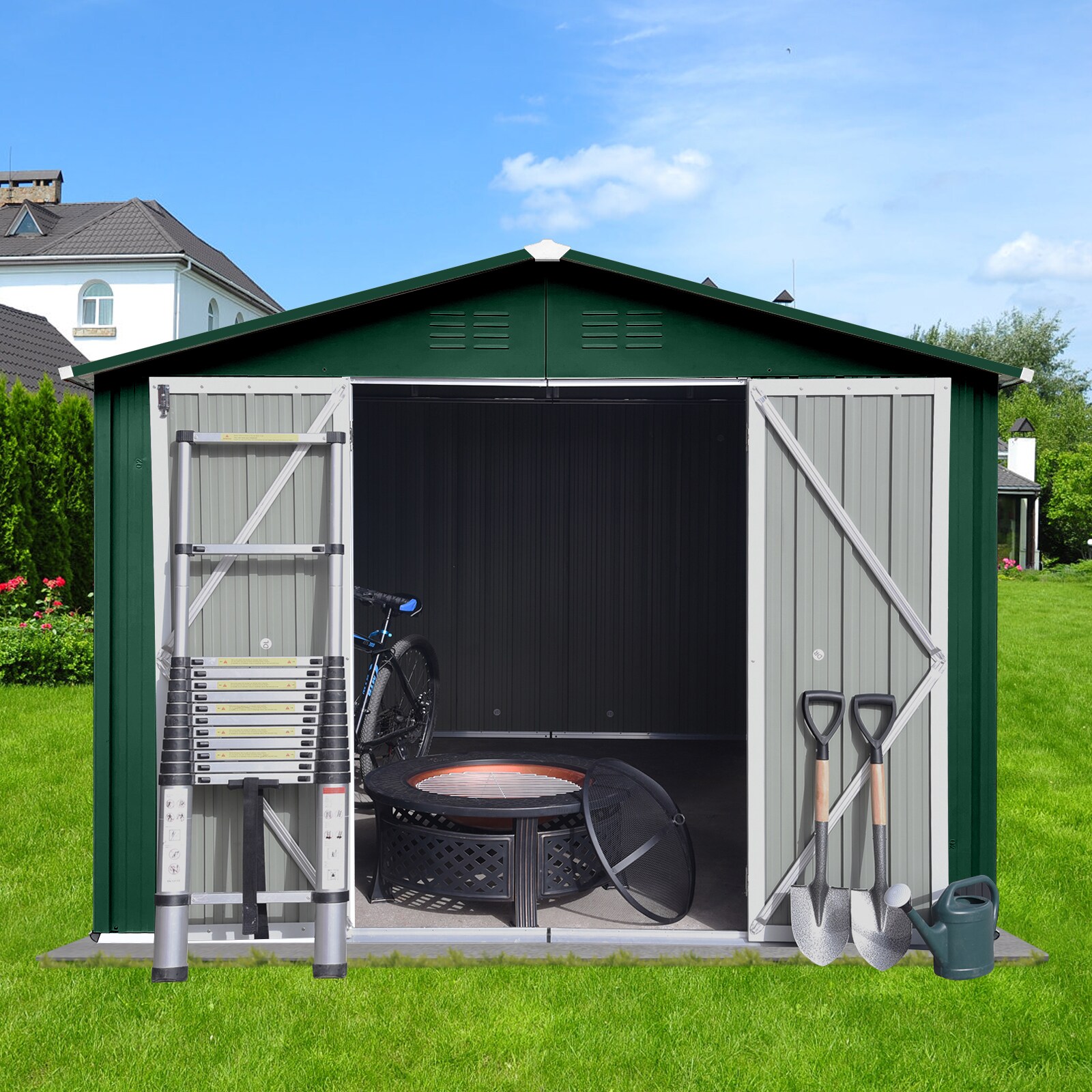 Ayelon CVS17135 Metal-Storage-Buildings-Sheds - View #6