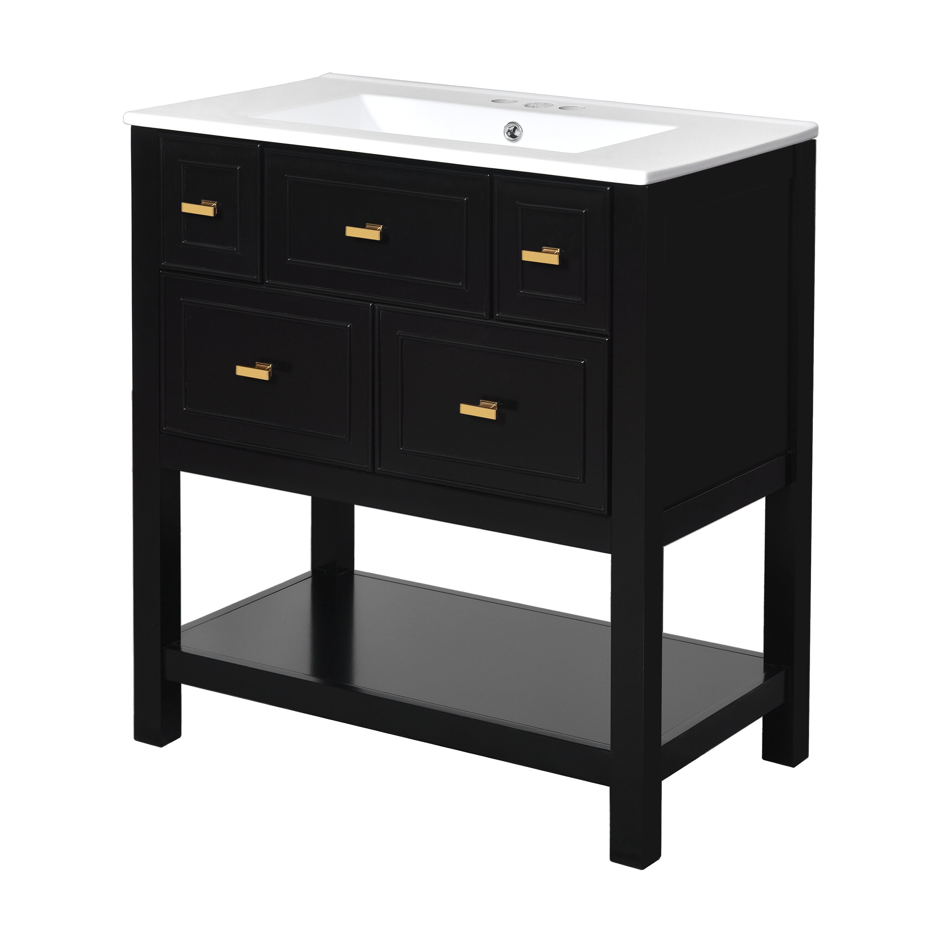 ModernLuxe L3P-N710SS00004B Bath-Vanity-Combo - View #11