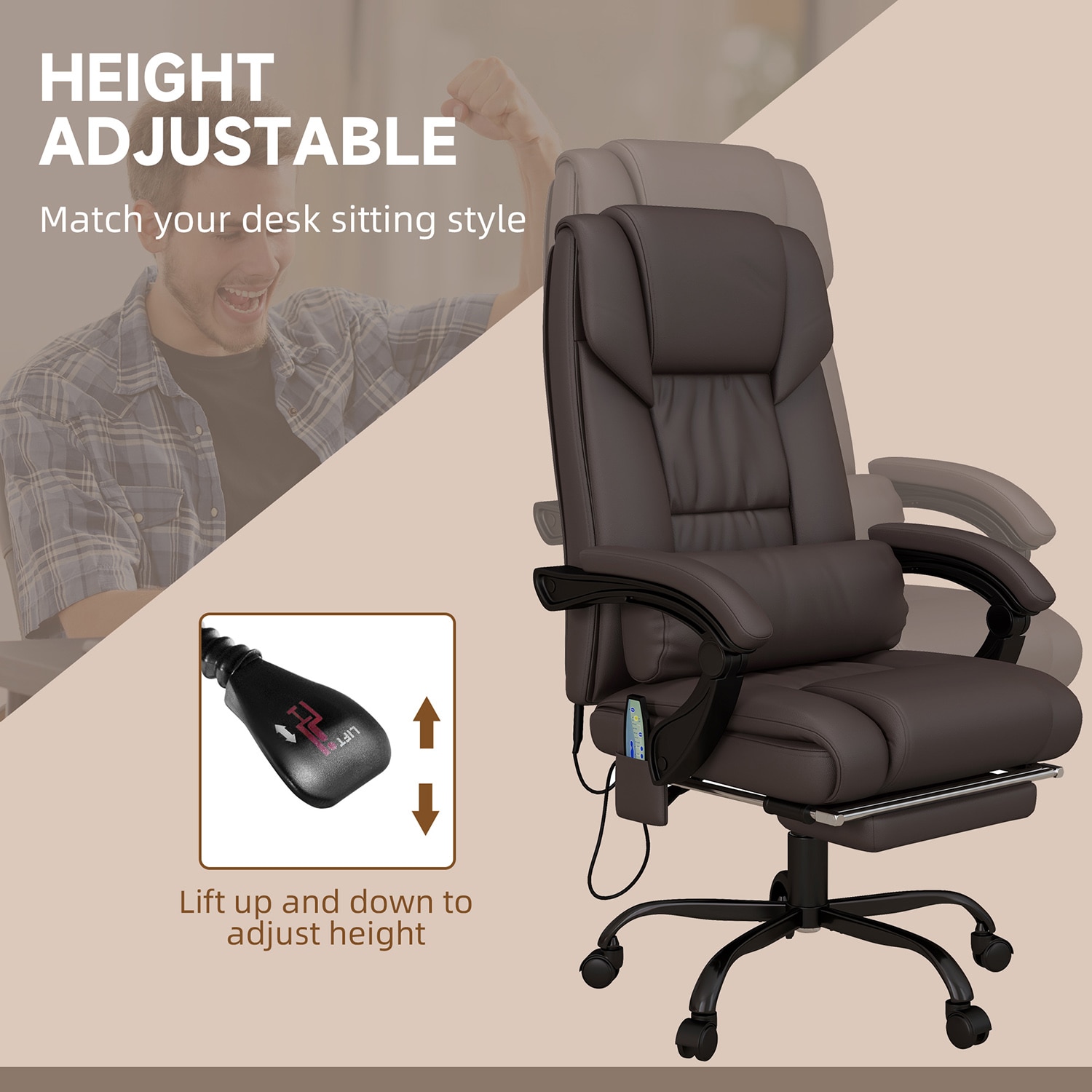 Sumyeg WF-CT-1353B-GL Office-Chairs - View #9