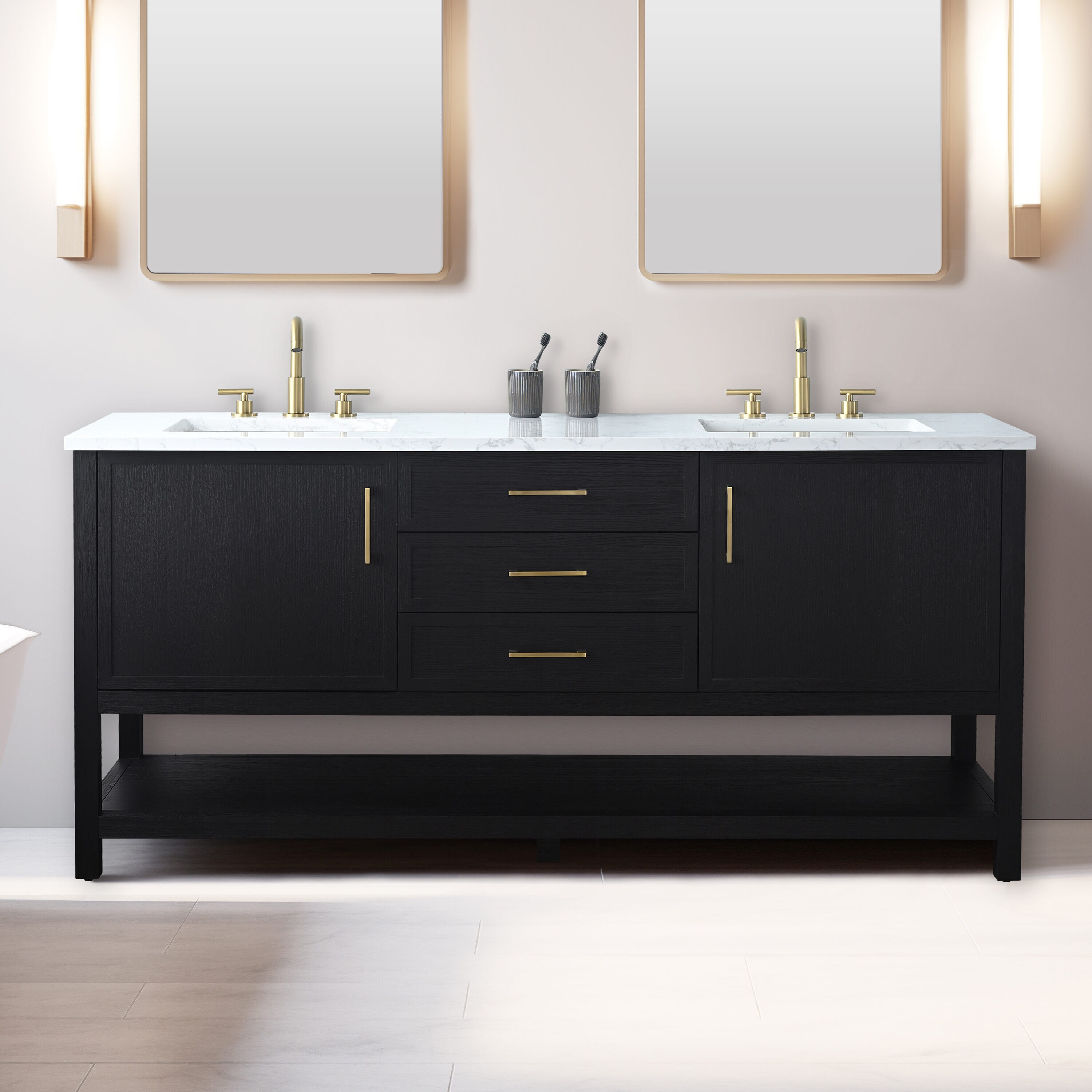 Sudio Design OLIVER-72BLO Bath-Vanity-Combo - View #2