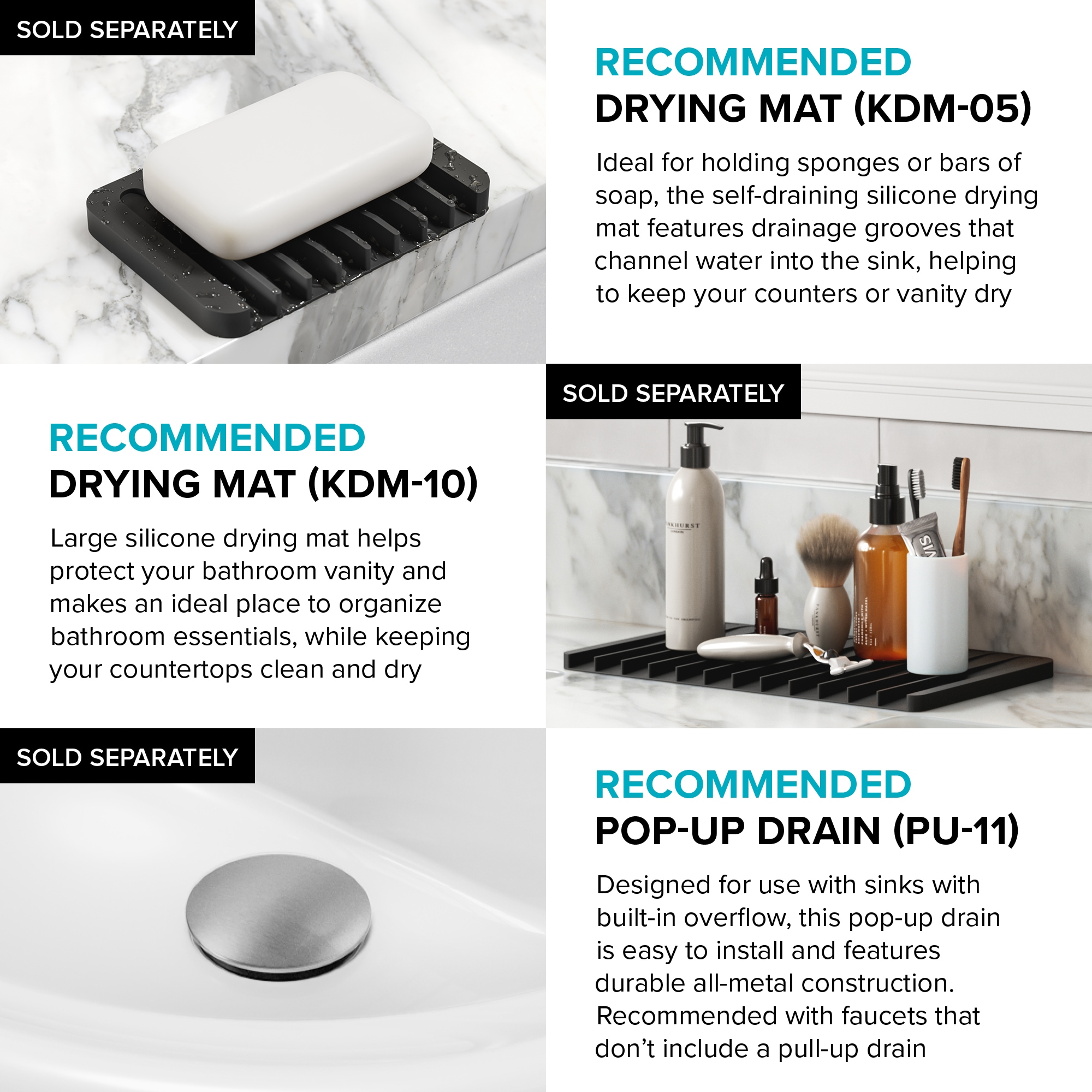 Kraus KCT-100 Bath-Sink - View #10