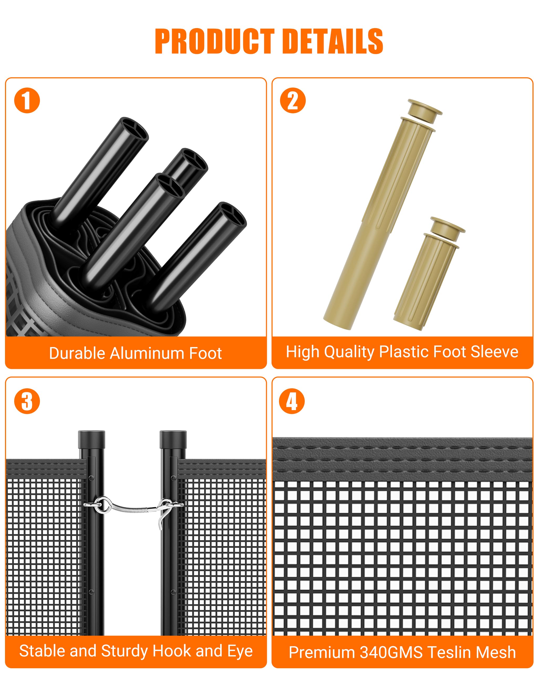 GarveeLife LMYPSBP-1QQRB71330 Pool-Safety-Barrier-Panels - View #3
