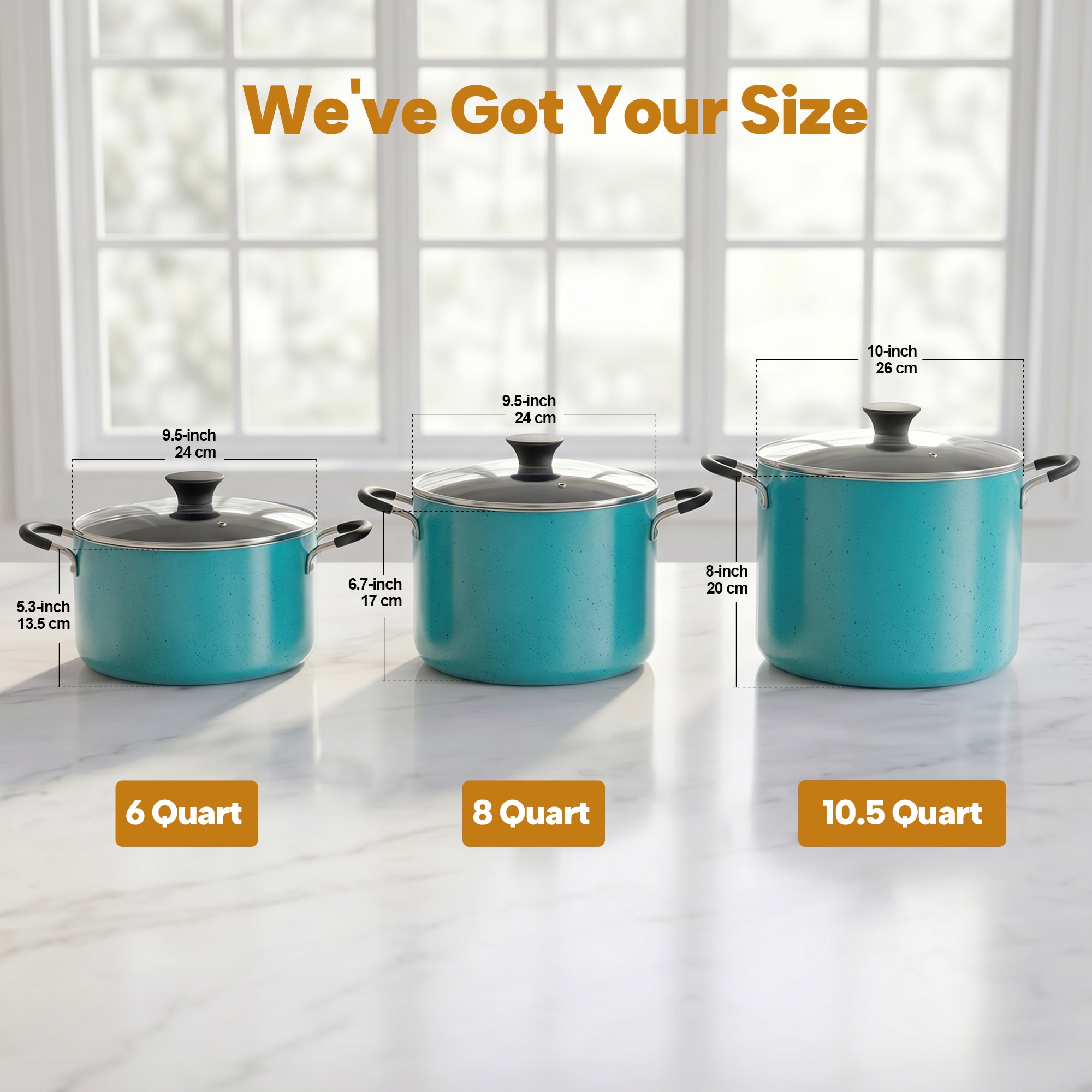 Cook N Home 02697 Stock-Pots - View #6