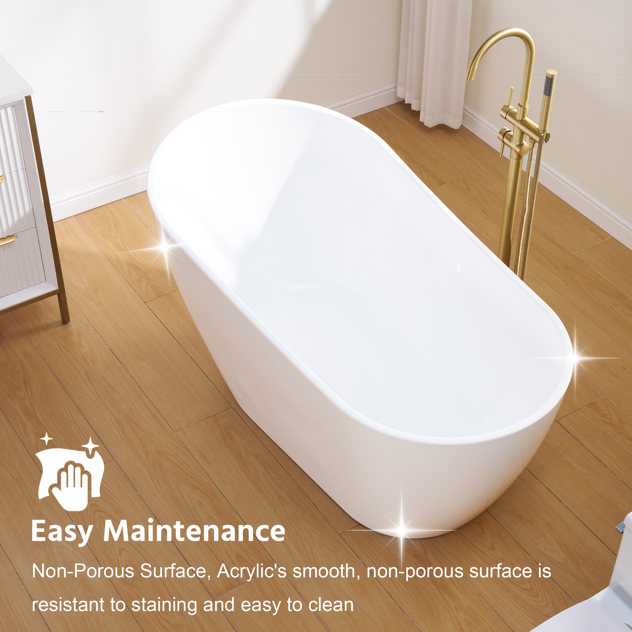 WELLFOR TO-ED-BV30GYBK bathtubs - View #7