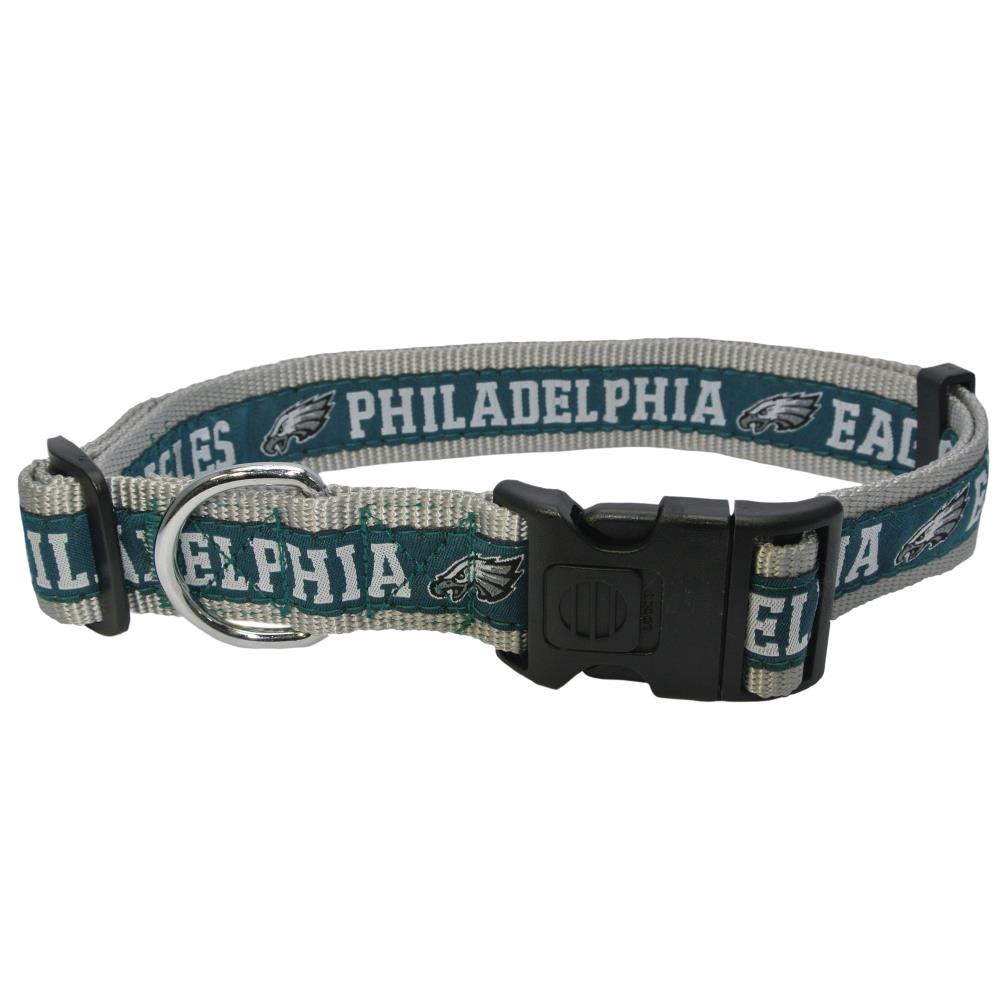 Pets First Philadelphia Eagles Philadelphia Eagles Teal Dog Collar, X