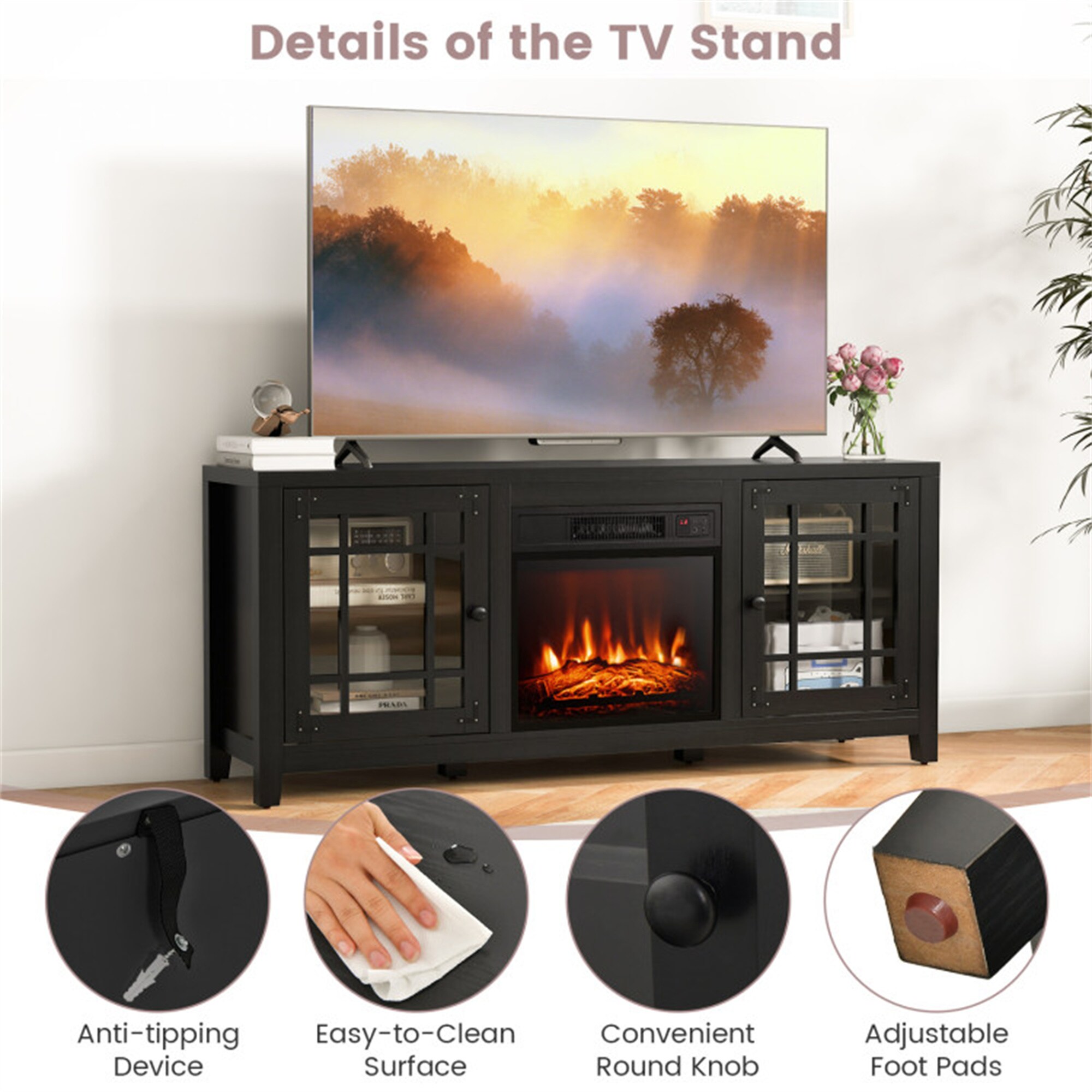 BABOOM BOM-10102-NA-CO Electric-Fireplaces - View #9