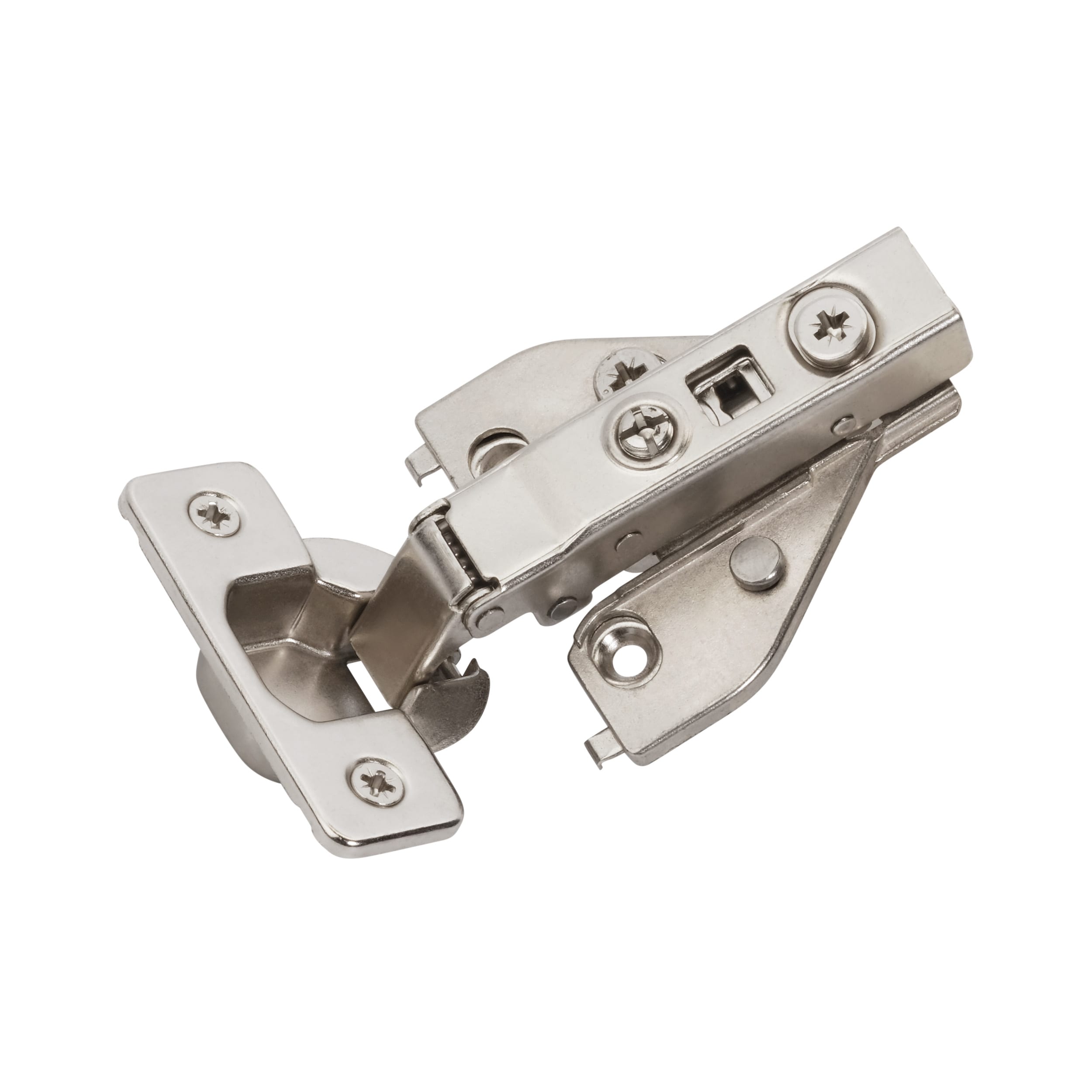 Amerock BP9239SCFF 105-Degree Full Overlay Concealed Concealed Soft Close Satin Nickel Cabinet Hinge , 1 Pairs ( 2 -Pieces)