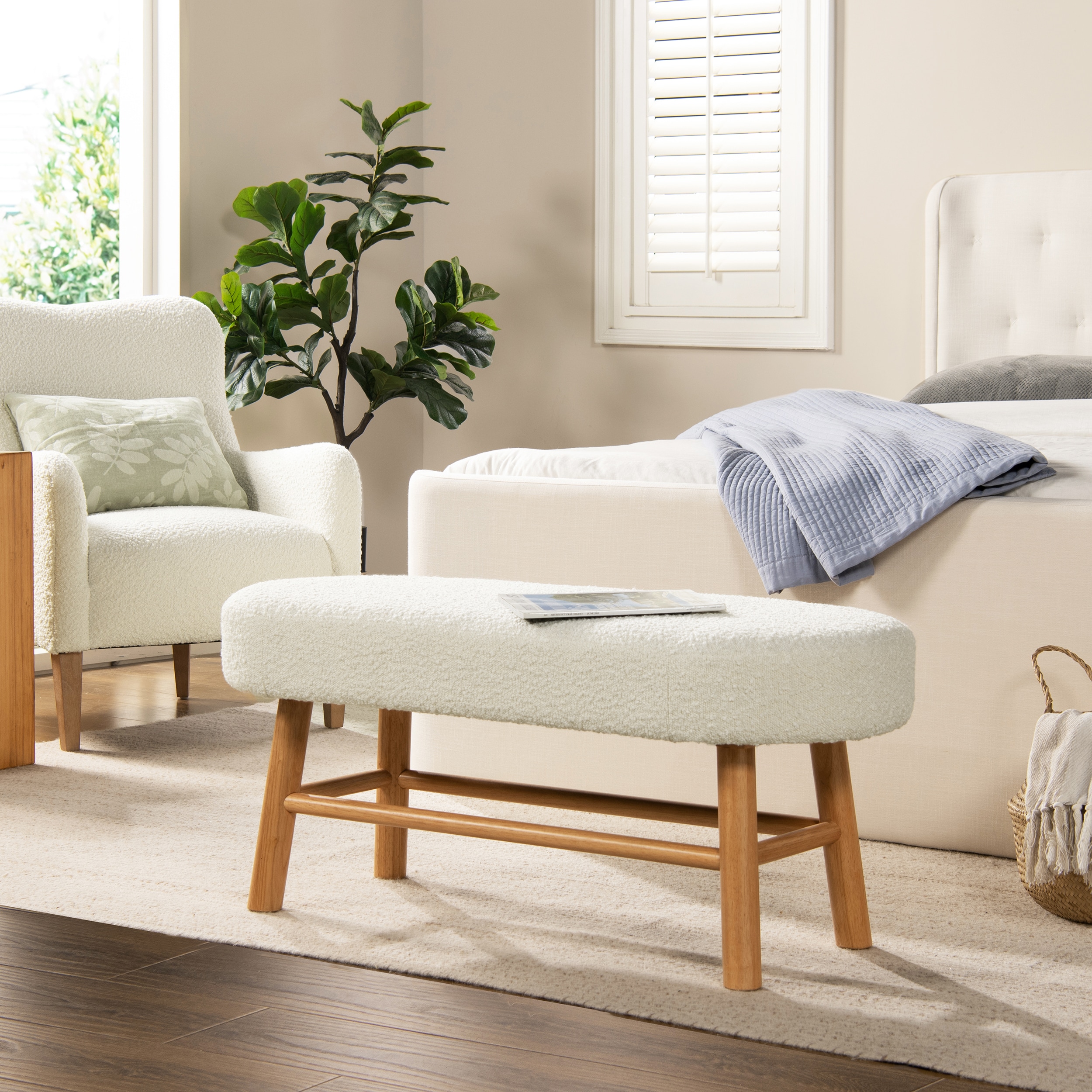 Jennifer Taylor Home 85780-MBW bench - View #2