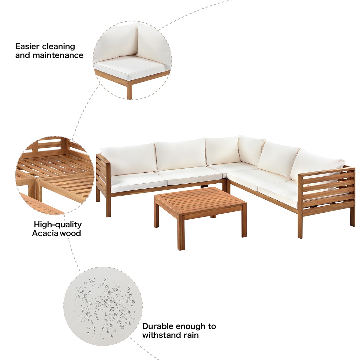 SINOFURN SYA380002BG Patio-Conversation-Sets - View #16