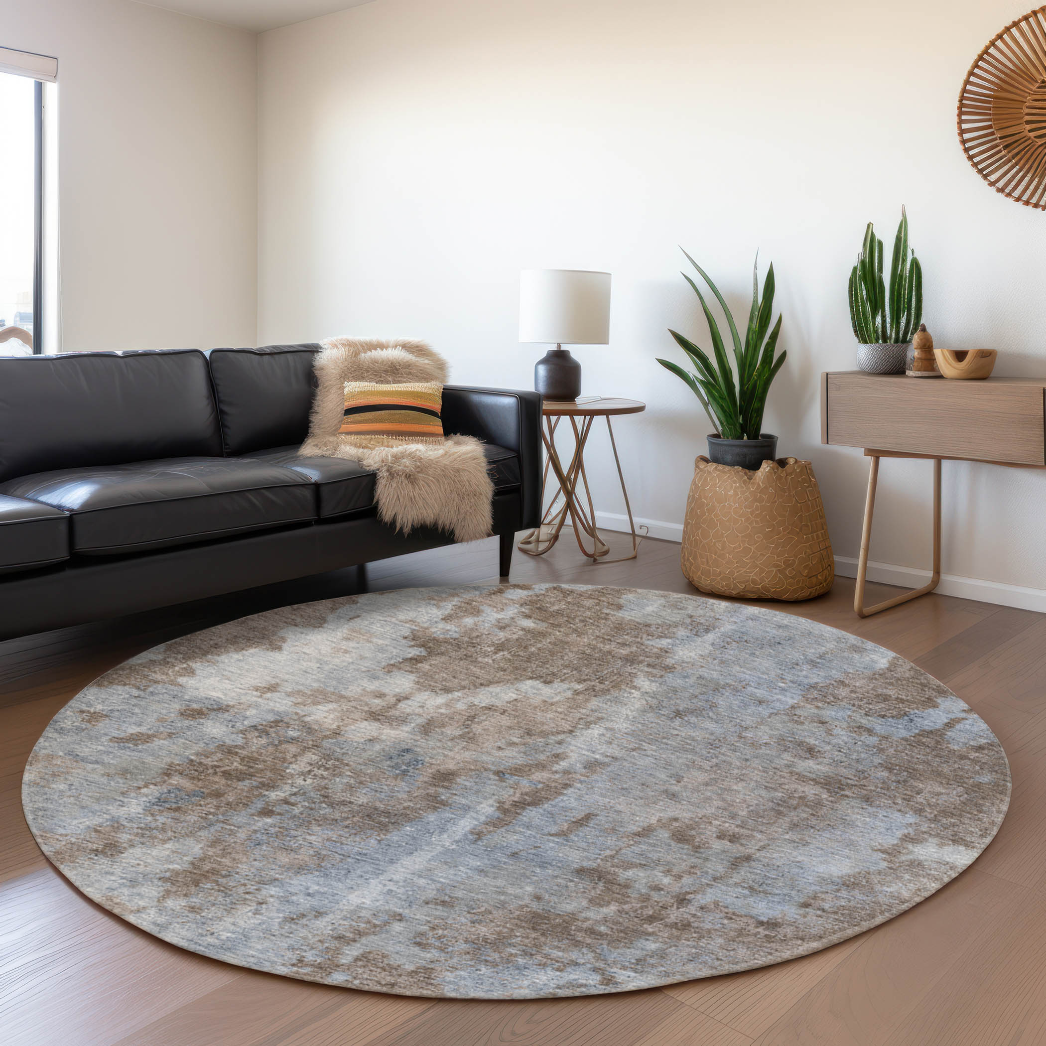 Addison Rugs AMF550TP10X14 Mayfield AMF550TP 10 x 14 (ft) Loomed Polyester Taupe Rectangular Indoor Geometric Machine washable Area rug