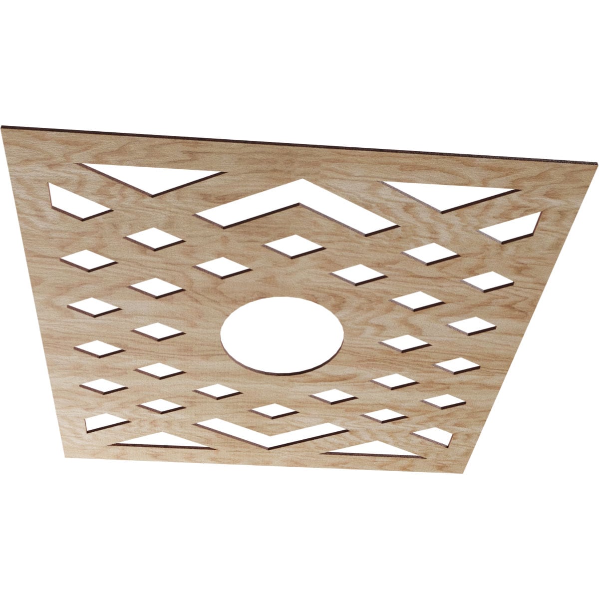 Ekena Millwork CMWP30X30X0250CHRO Ceiling-Medallions - View #2