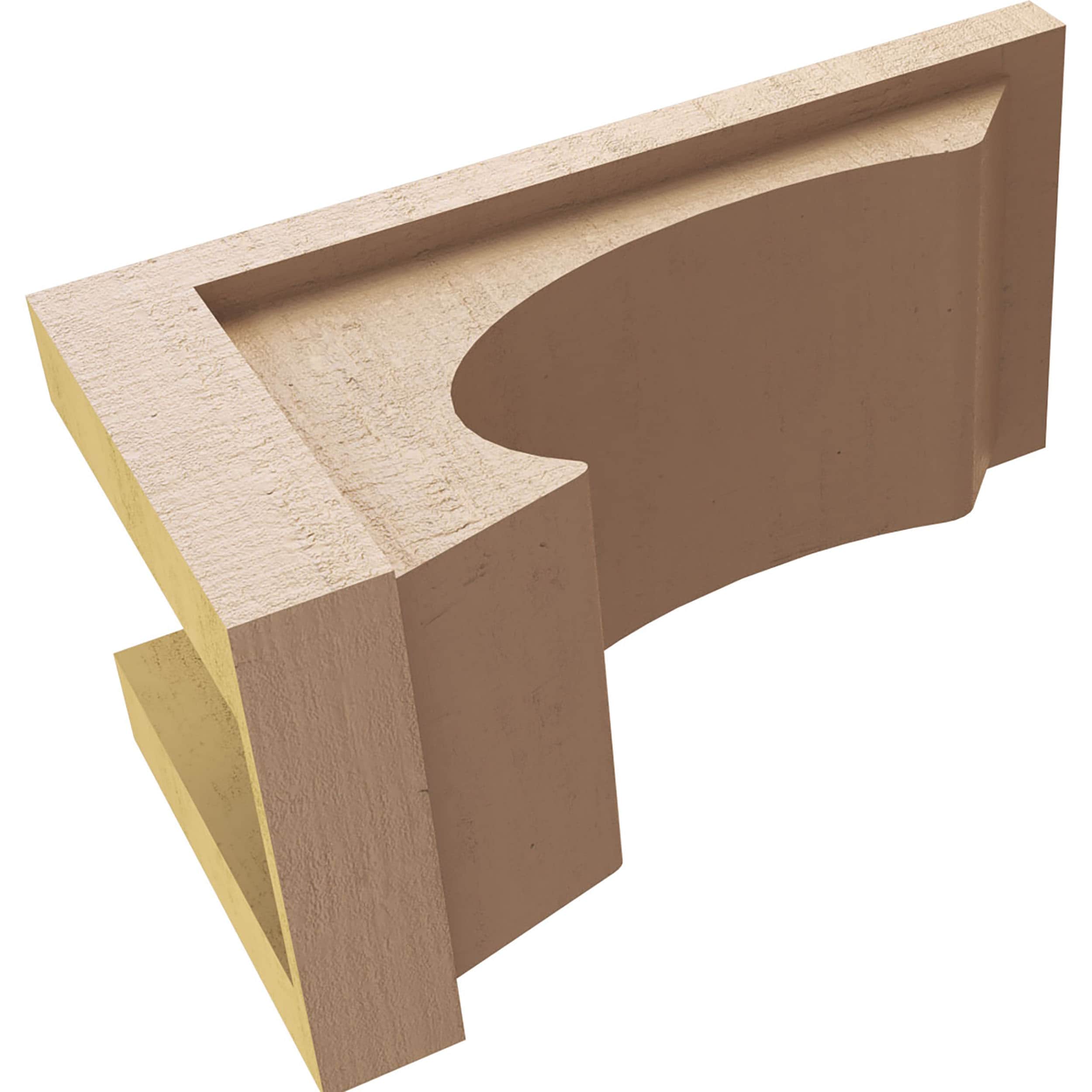 Ekena Millwork CORU07X14X07EMRRCPR corbels - View #6