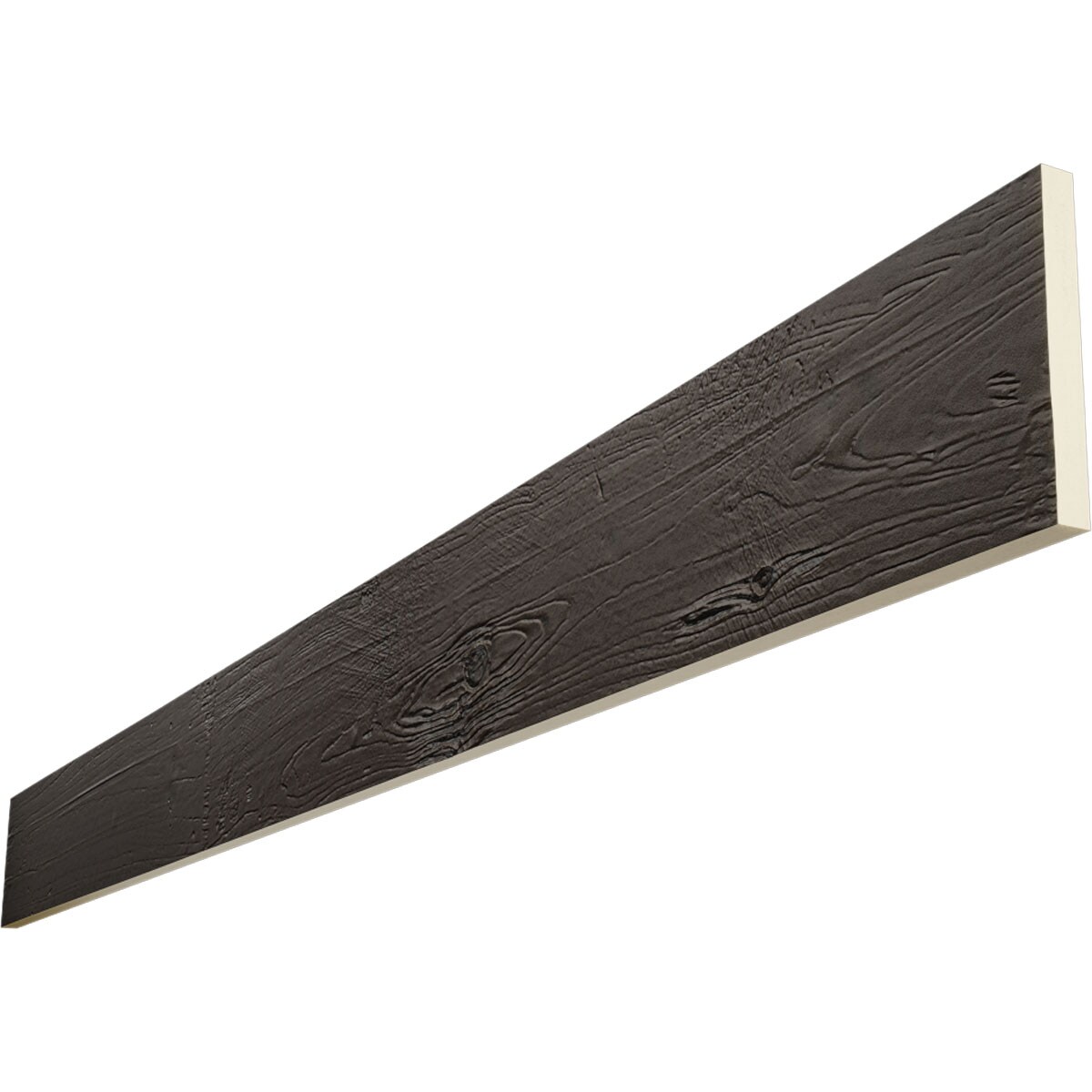 Ekena Millwork 1701362 1-in x 8-in x 6-ft Hickory Finished Urethane I-Shaped Decorative Beam