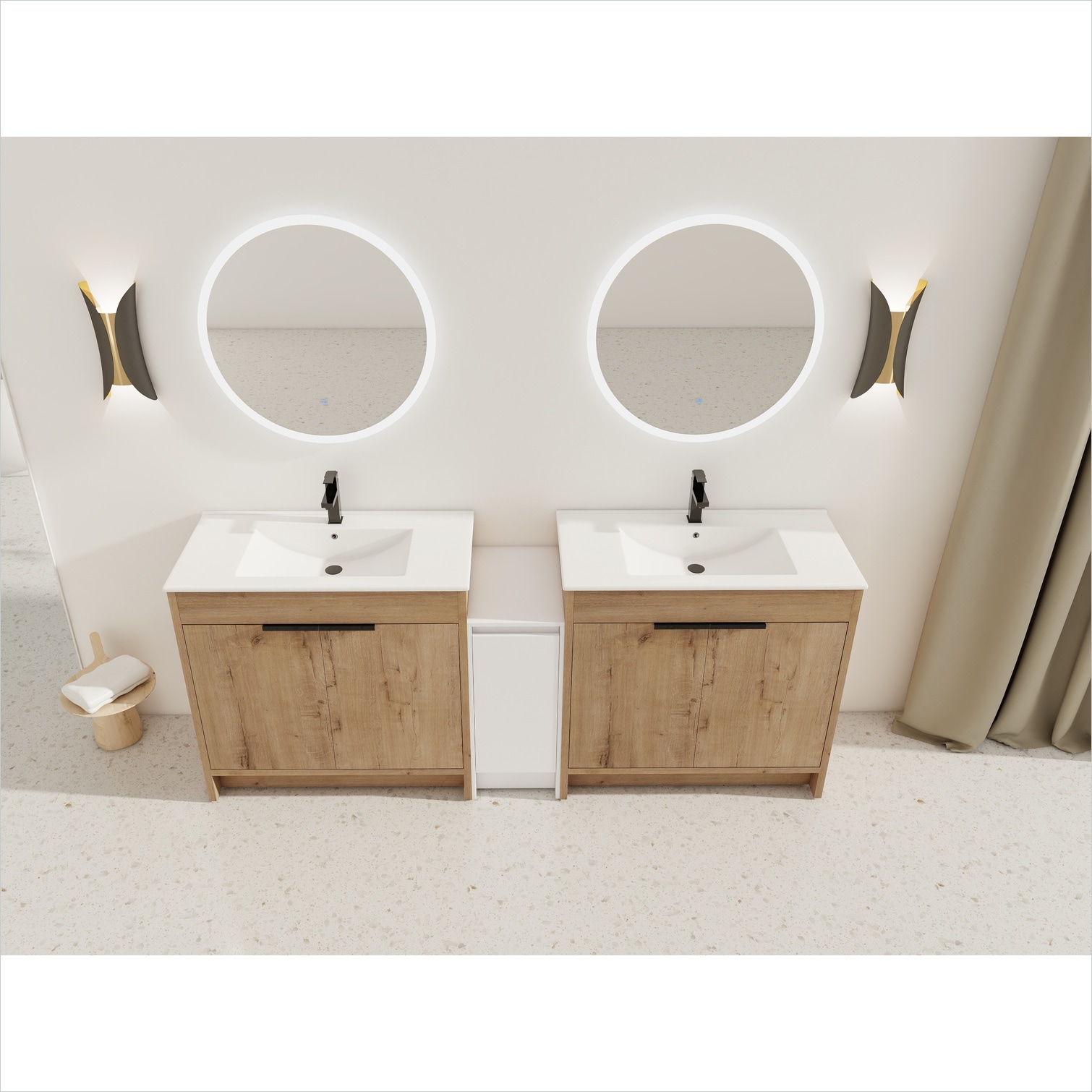 SunJet Q7L2NZJGX7AC Bath-Vanity-Combo - View #5