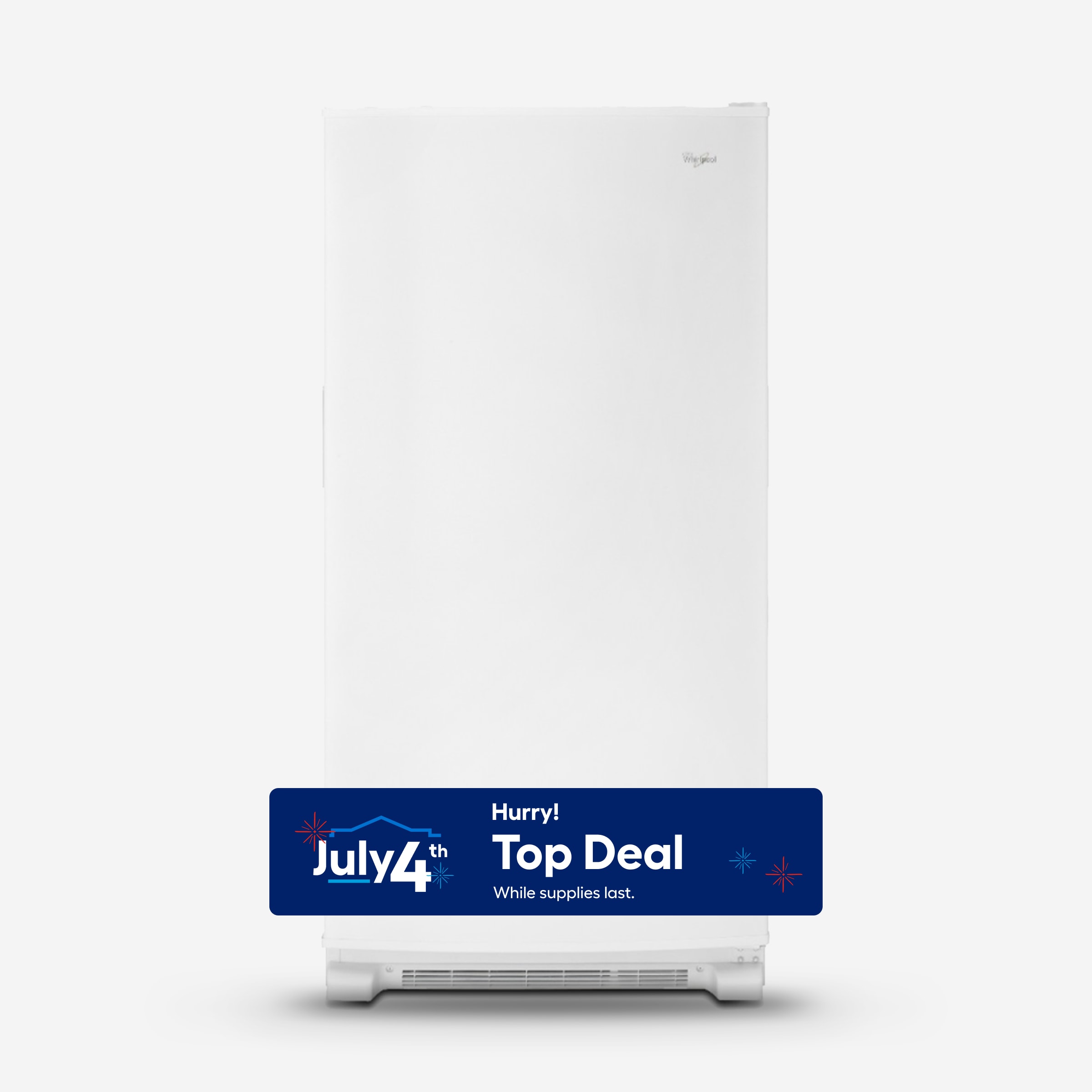 Whirlpool WZF34X18DW 17.7-cu ft Frost-free Upright Freezer ( White )