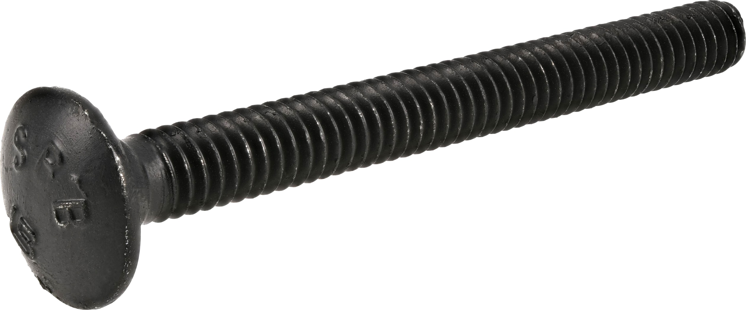 Deck Plus 261222 1/4-in x 2-1/2-in Coated Coarse Thread Exterior Carriage Bolt