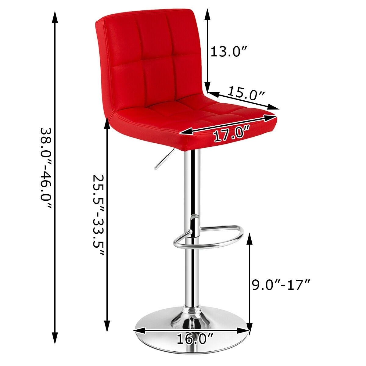 CASAINC WF-HW66492RE-LA stools - View #6