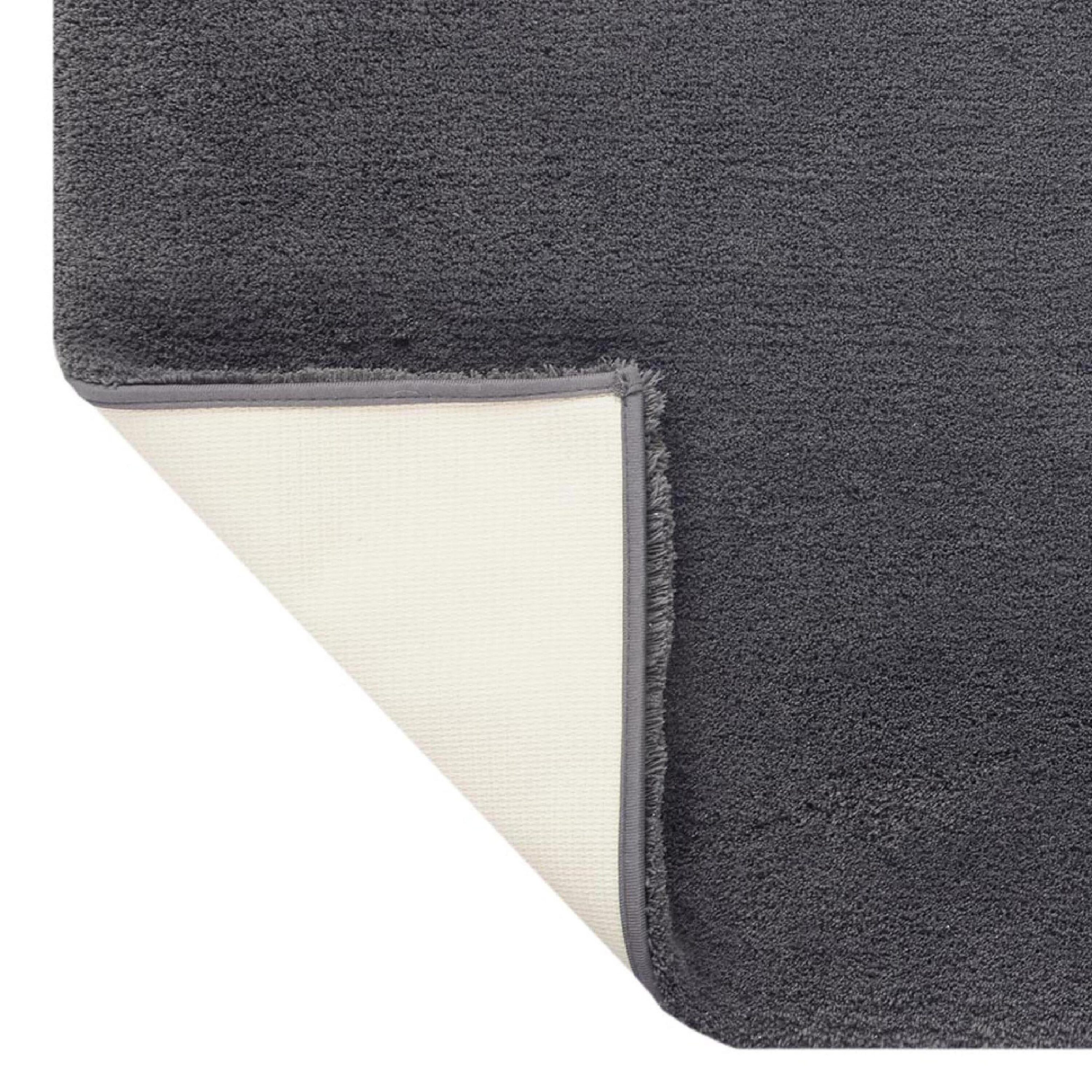 Dark Grey Bath Mat, Plush Non-Slip Bathroom Rug for Showers (32 x 20  Inches), PACK - Kroger