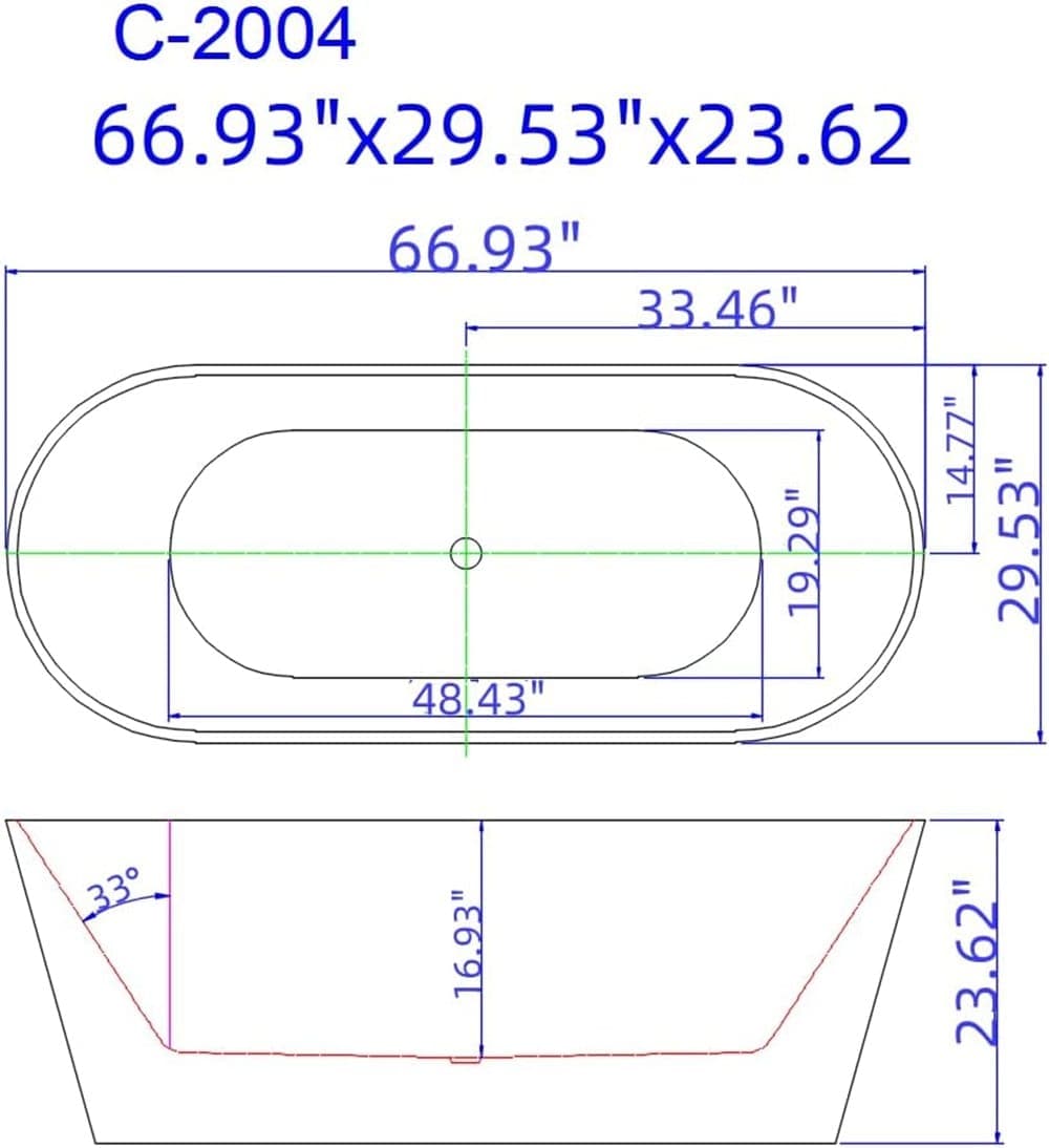 Qeetex PHO14UWQZI6 bathtubs - View #5