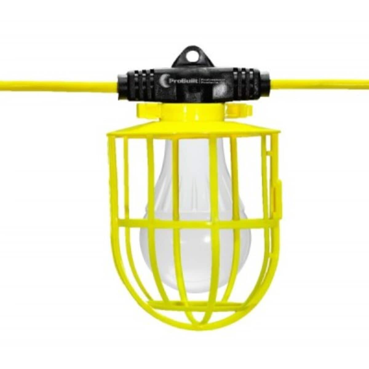 SOUTHWIRE, 12/3 SJTW 100' YELLOW OUTDOOR TWIST-TO-LOCK NEMA L5-20P