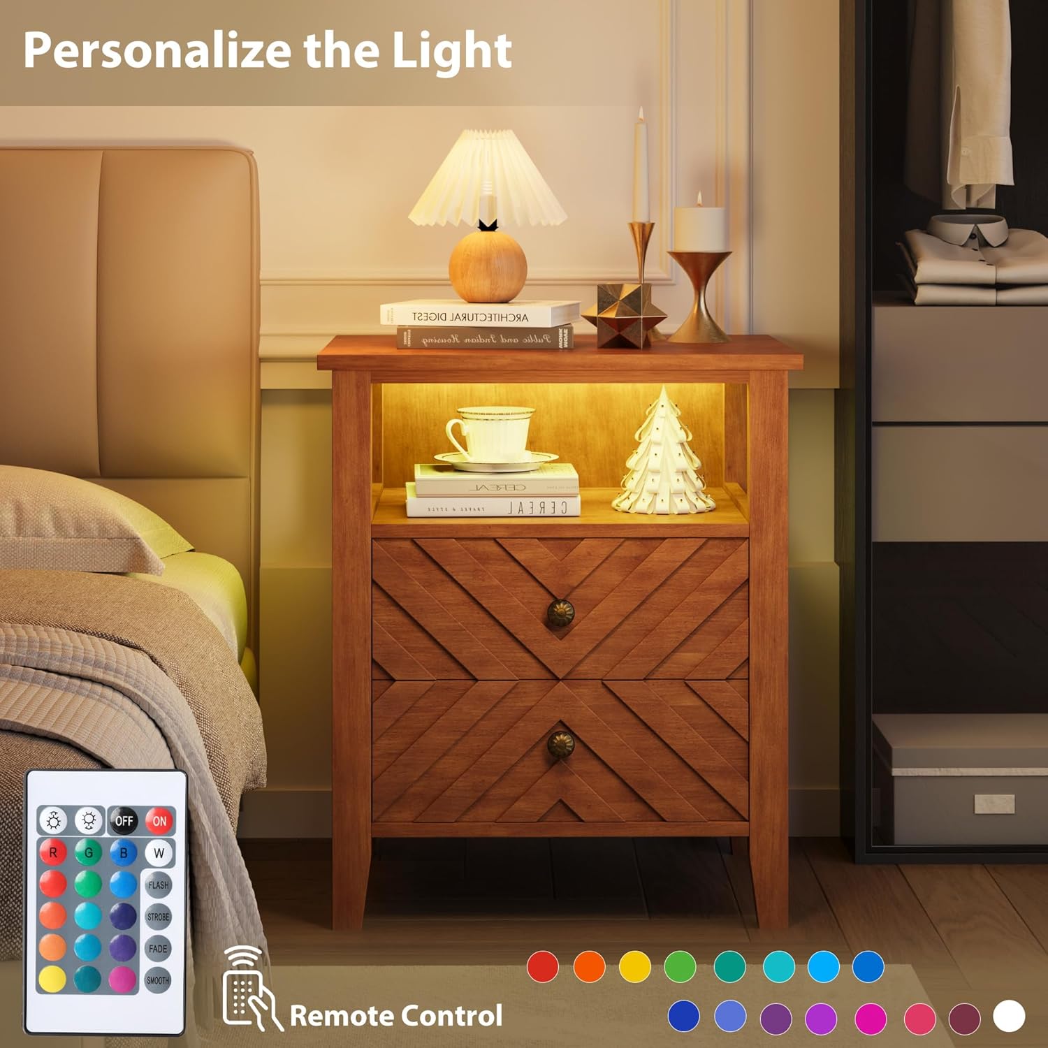 Garvee XSN-PHO-33R4AKQK nightstands - View #4