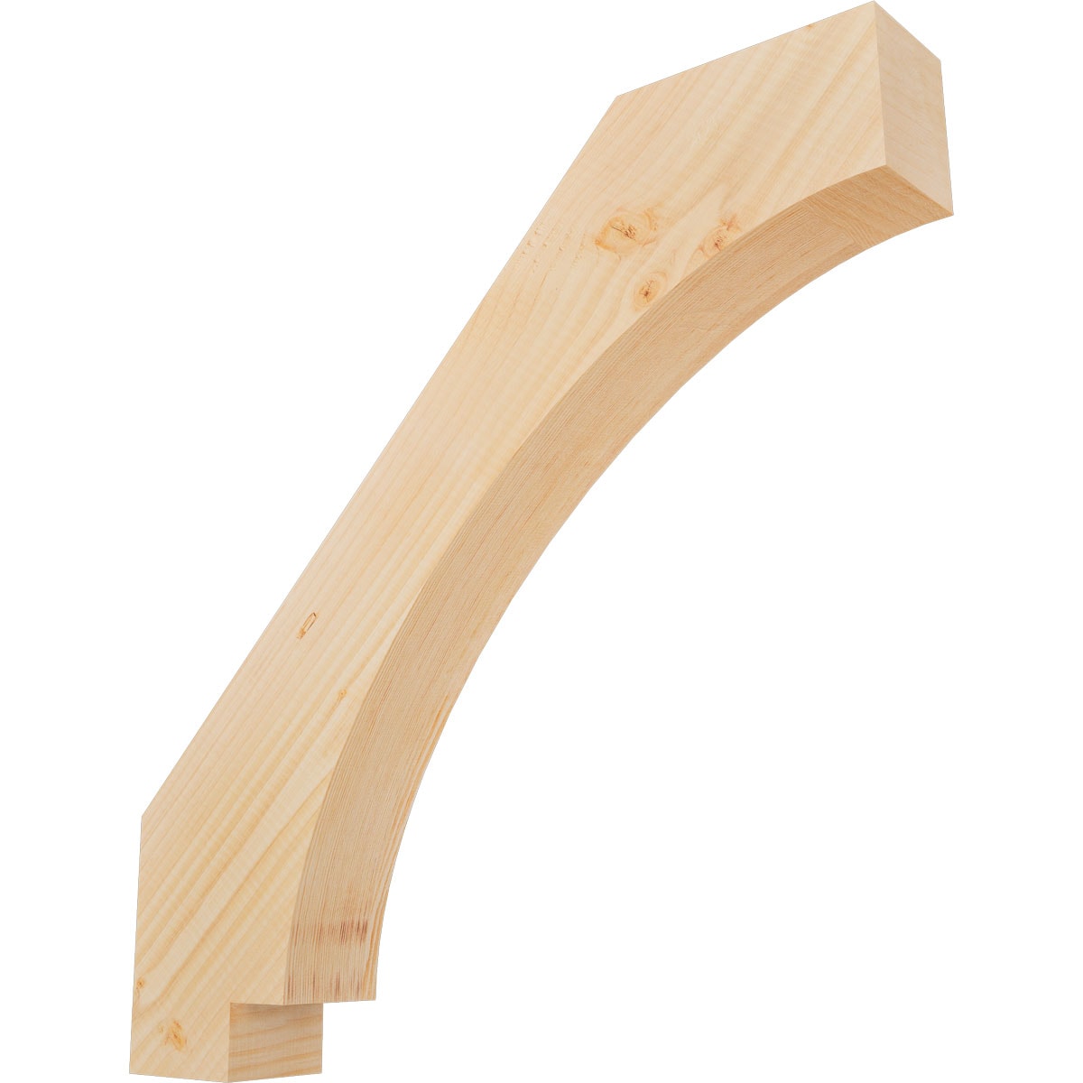 Ekena Millwork BRC04X24X24IMP00SDF 3-1/2-in x 24-in x 24-in Douglas Fir Wood Imperial Smooth Knee Brace