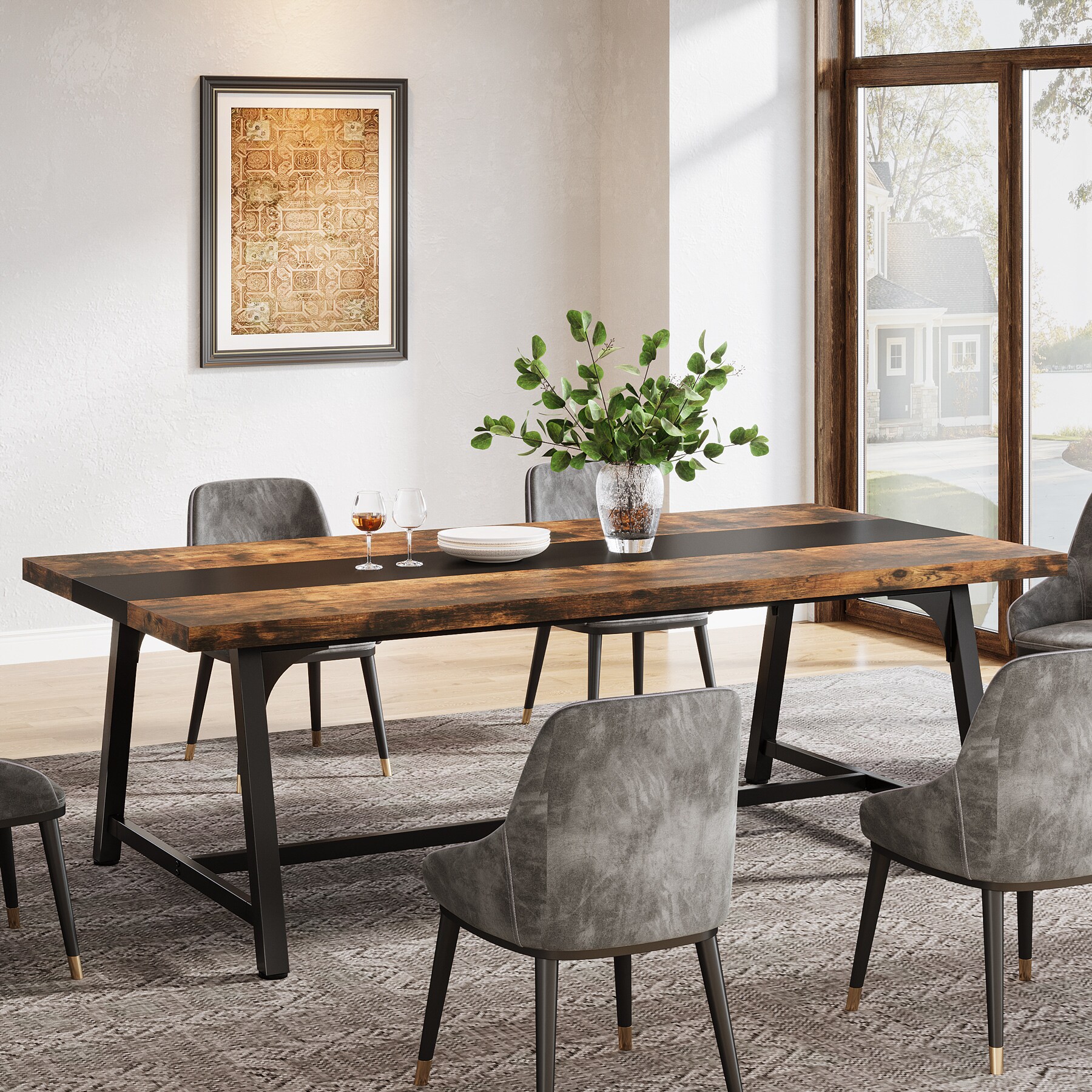 Tribesigns LWFD-F1969 Dining-Tables - View #7