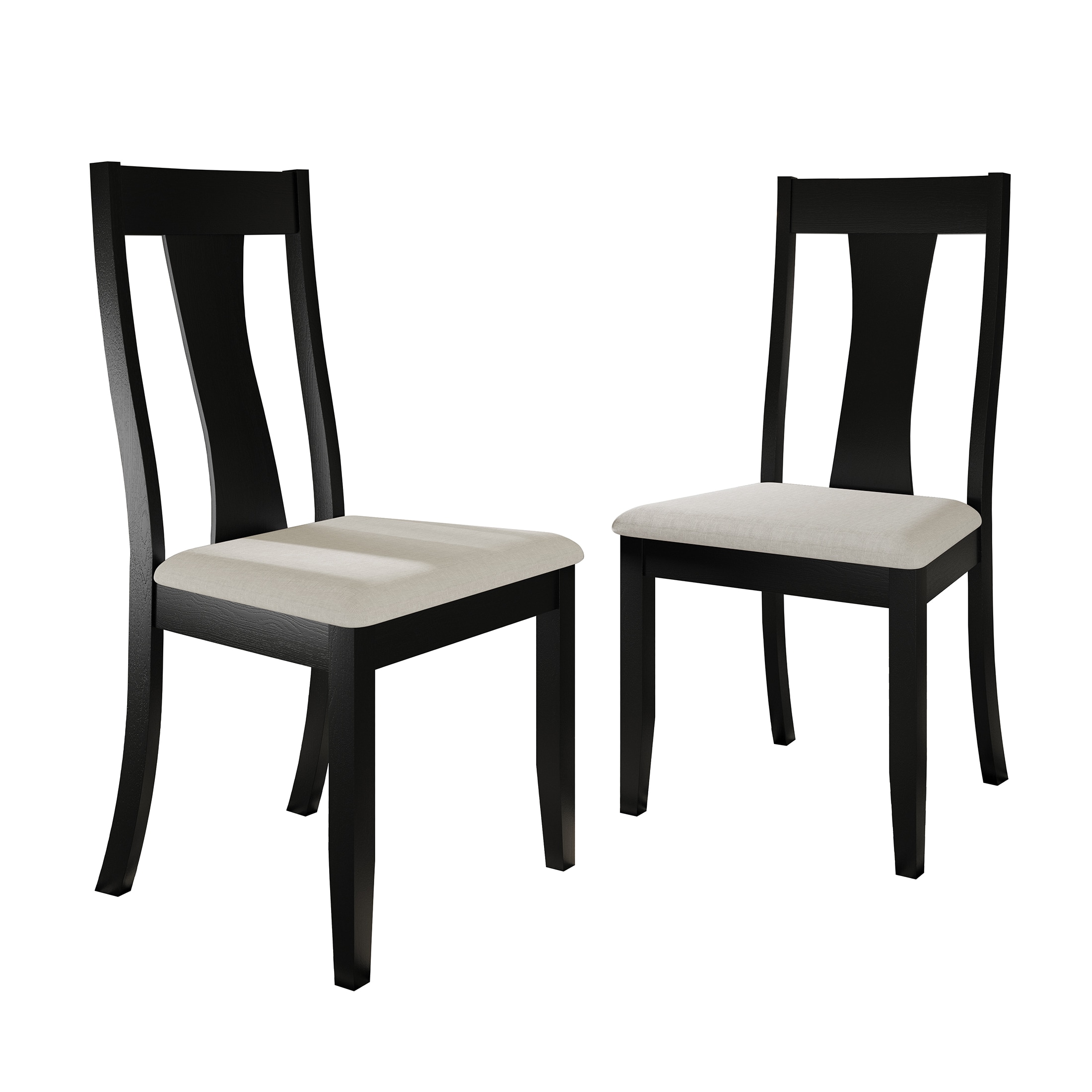 CasePiece C3066US-BK-WD-2X Dining-Chairs - View #3