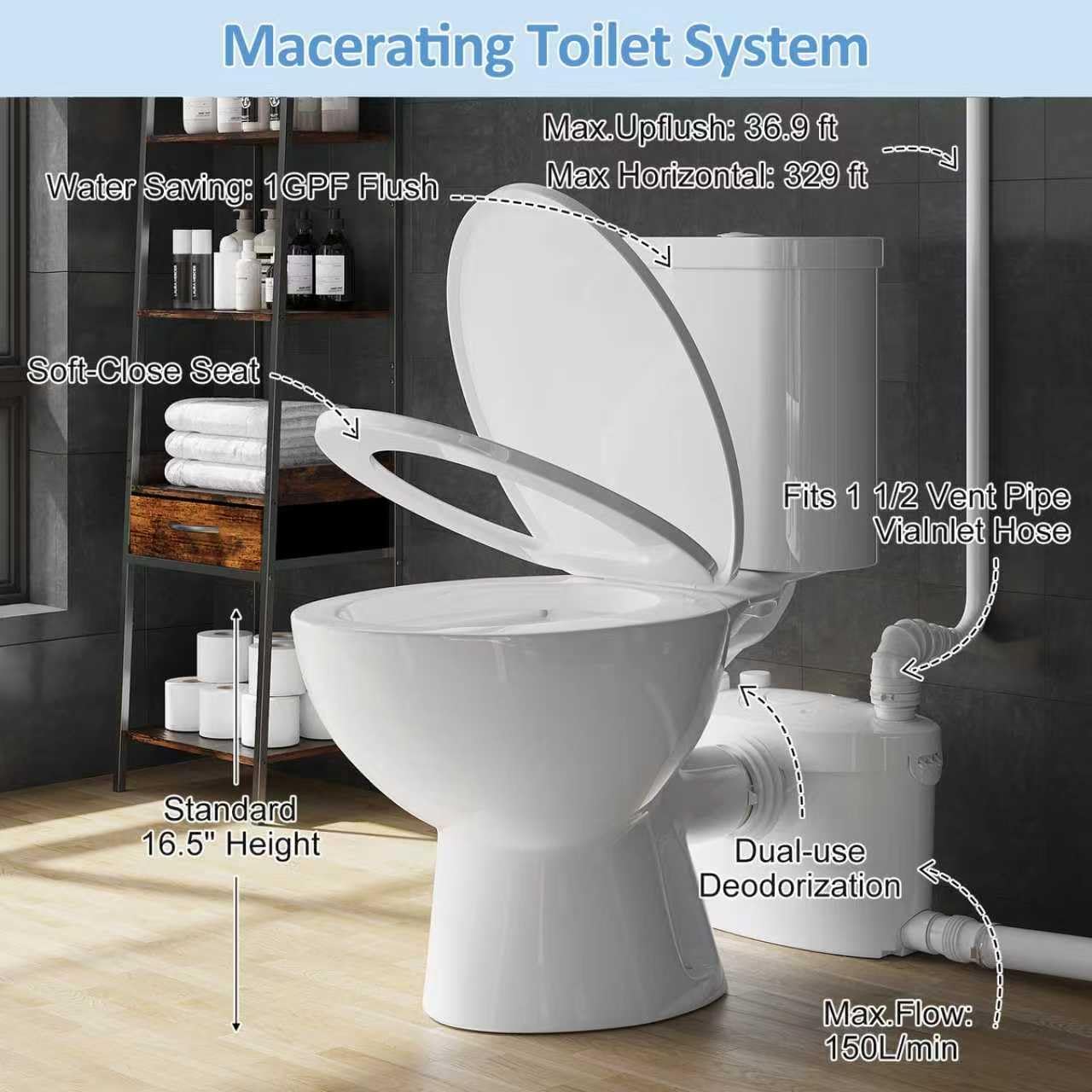 Innobule LS-K2-SF33T toilets - View #11