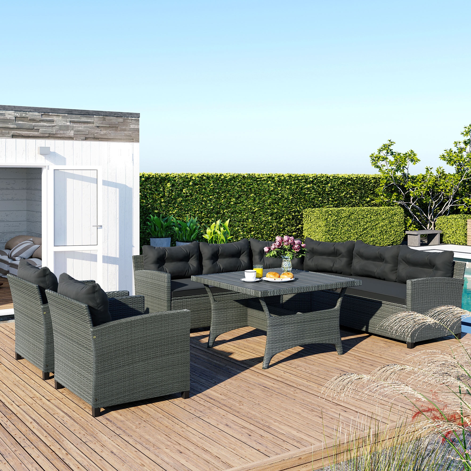 Flynama YC-V-1213AAE Patio-Conversation-Sets - View #3