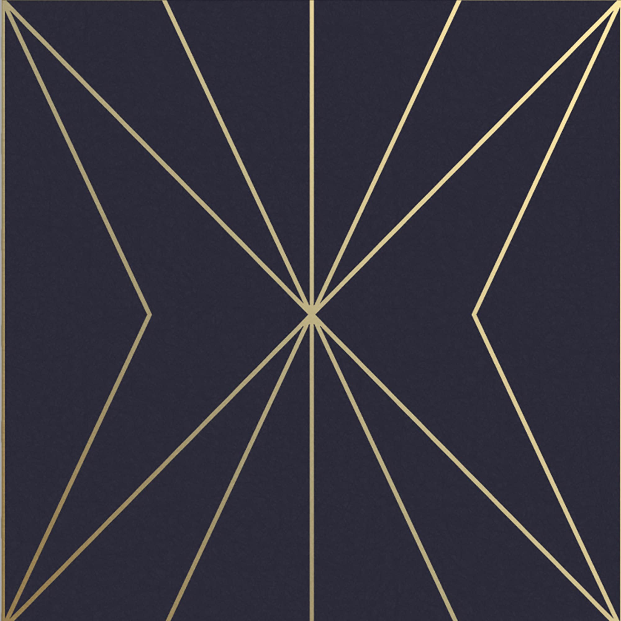 Graham & Brown 10758794 Graham Brown 20.5-Inches Navy Blue Non-woven Textured Geometric 56-Sq. Feet Unpasted Paste the wall Wallpaper Sample