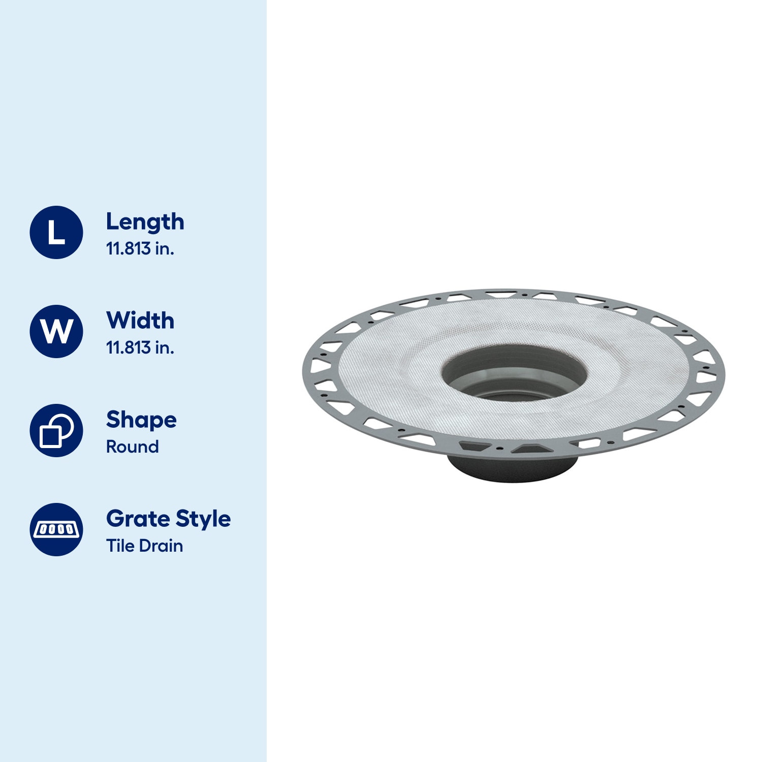 Schluter Systems KD2/PVC/FL Drains-Flanges - View #3