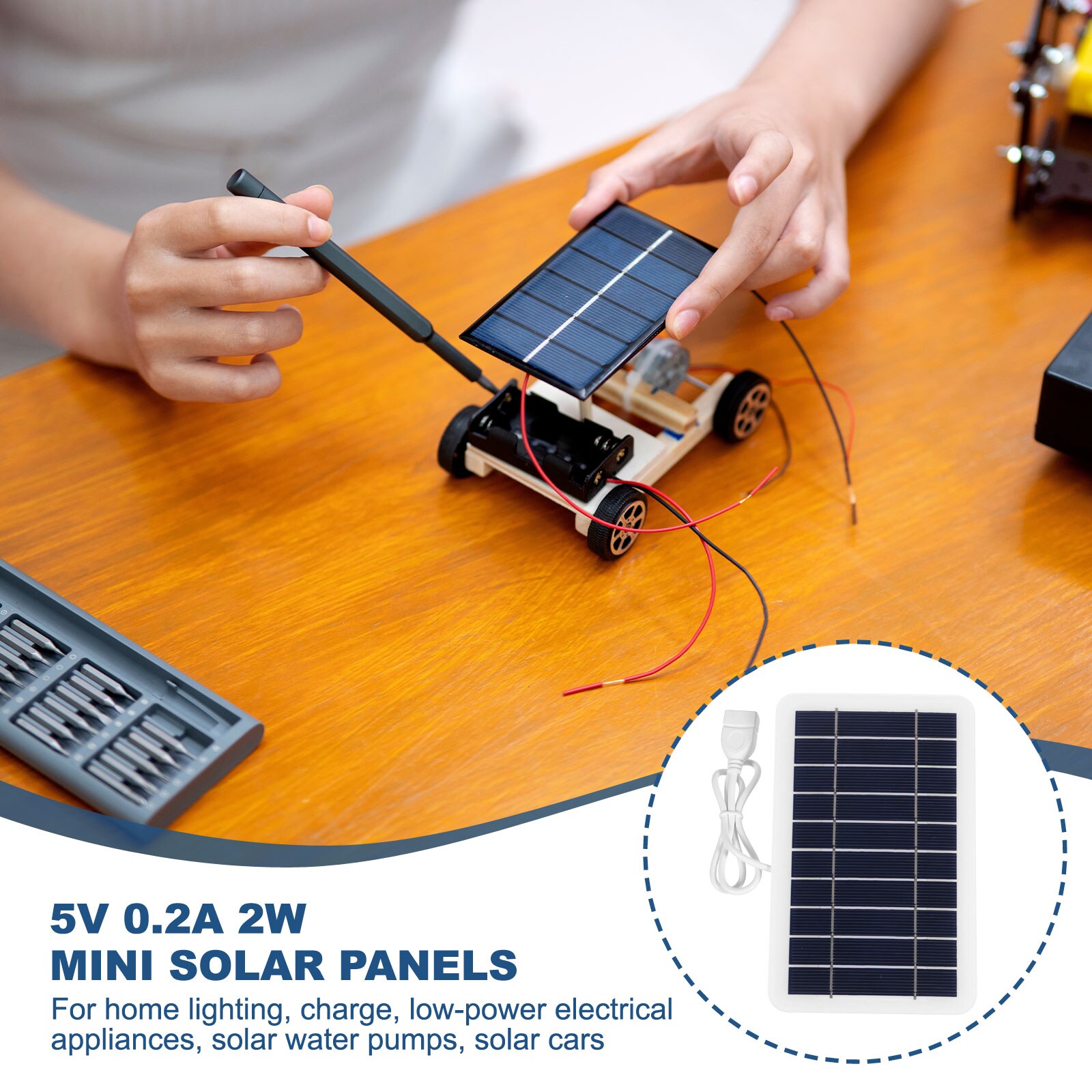 Unique Bargains S25093000UX8354 Solar-Panels - View #4
