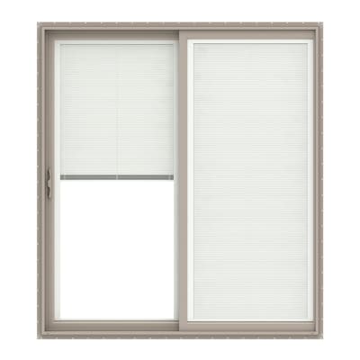 Sliding Blinds Between The Glass Patio Doors At Lowes Com