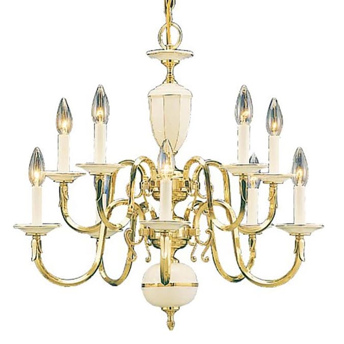 Solid Brass Traditional Chandelier, Solid Brass Traditional Chandeliers