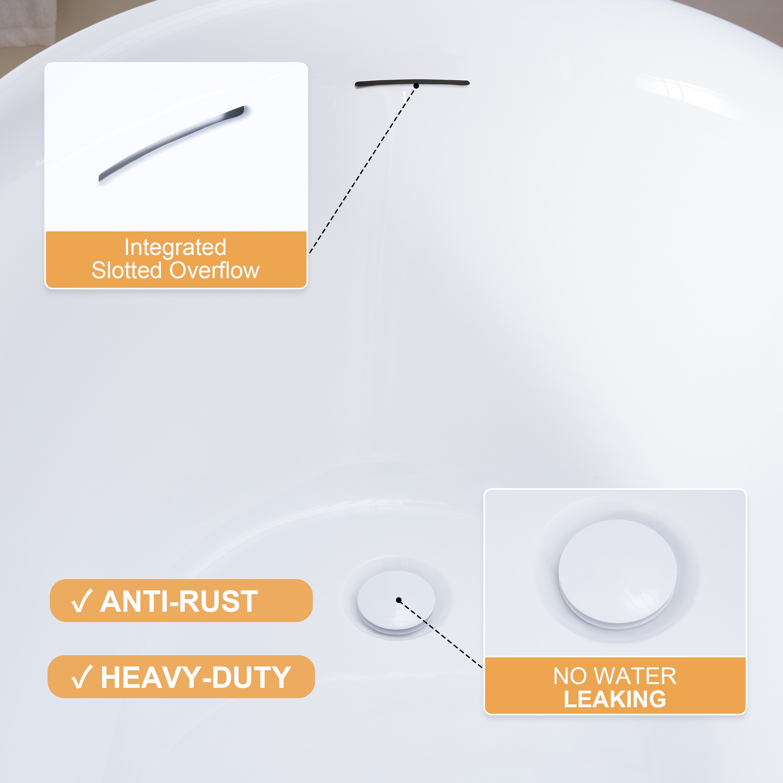 WELLFOR SILVA-Y615 bathtubs - View #9
