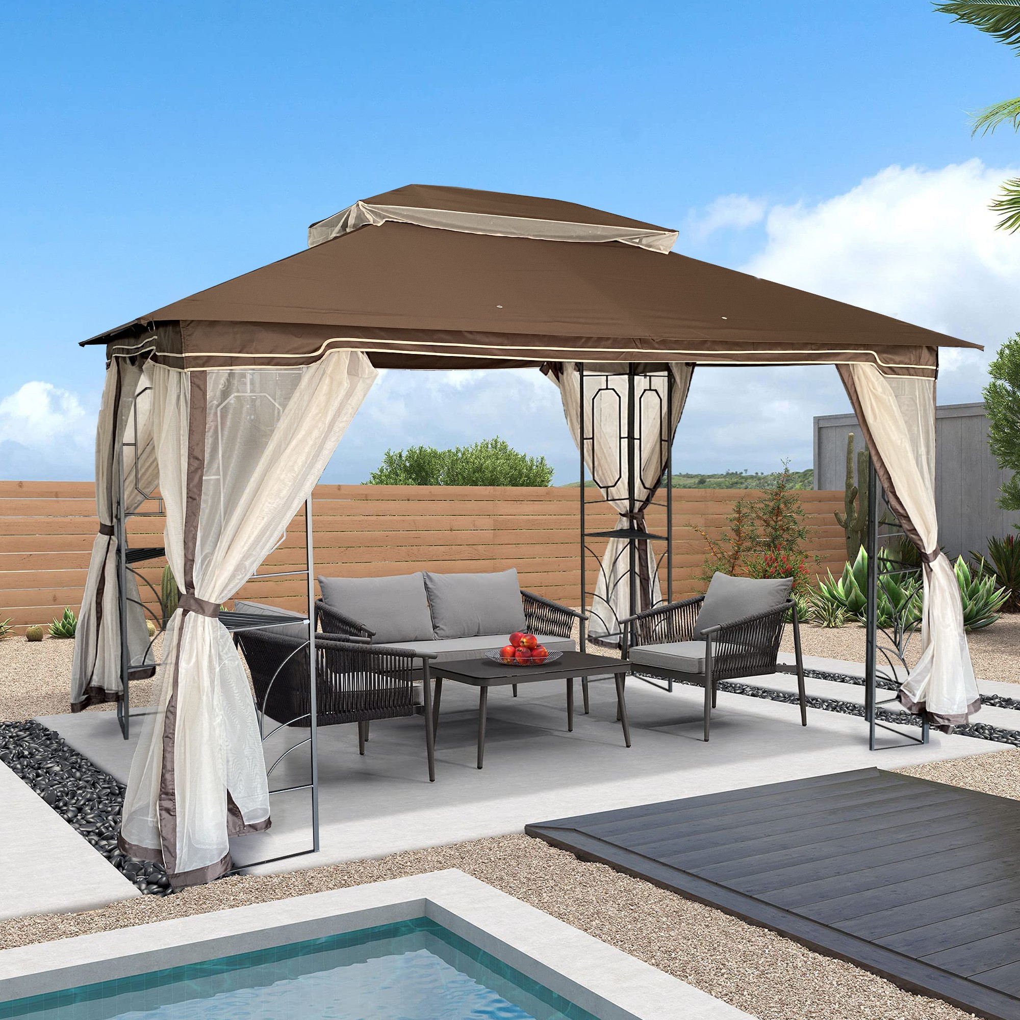 Xspracer ML-GA4366 Wood-Resin-Gazebos - View #9