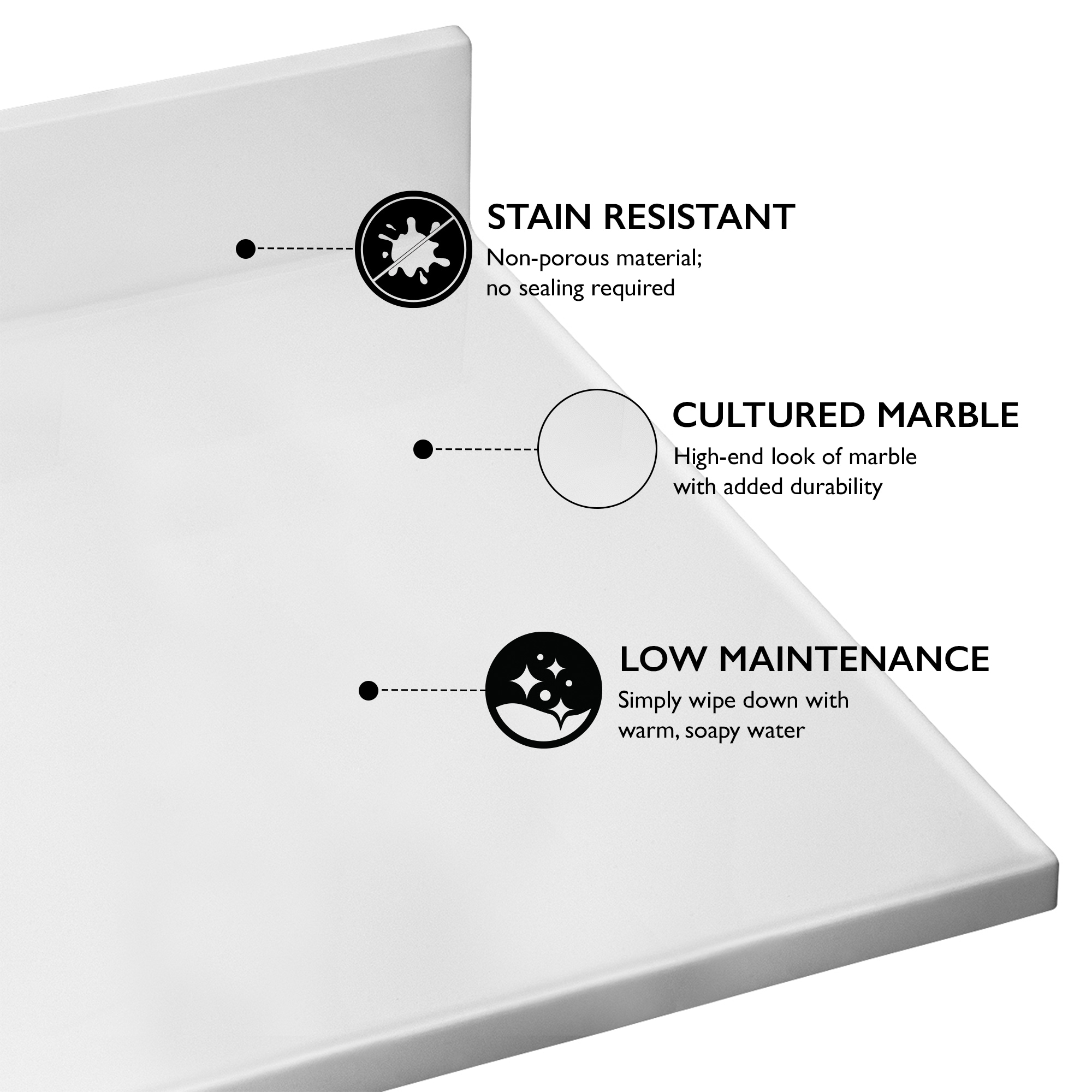Design House 554634 Vanity-Tops - View #6